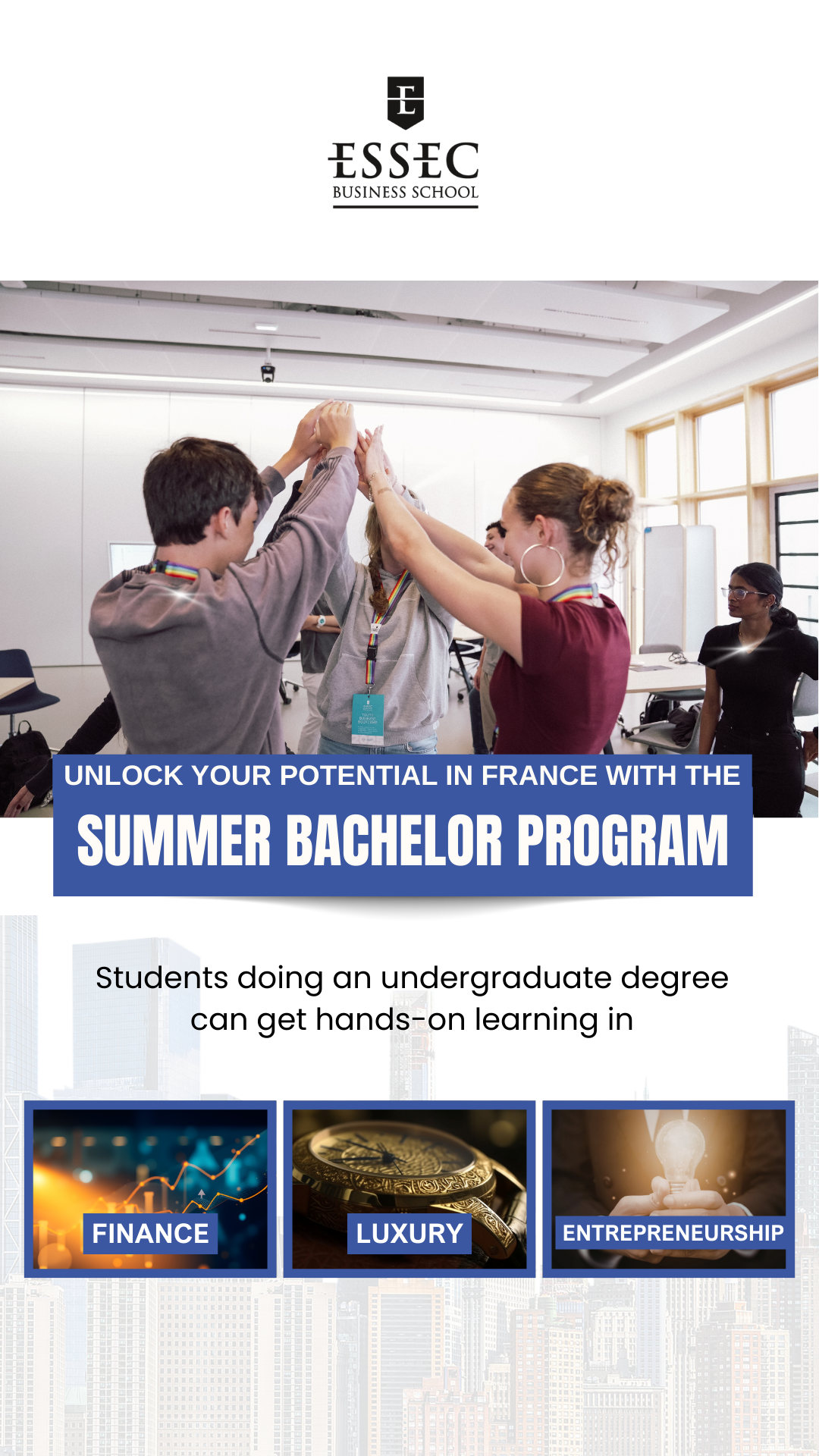 ESSEC Business School Facebook ad