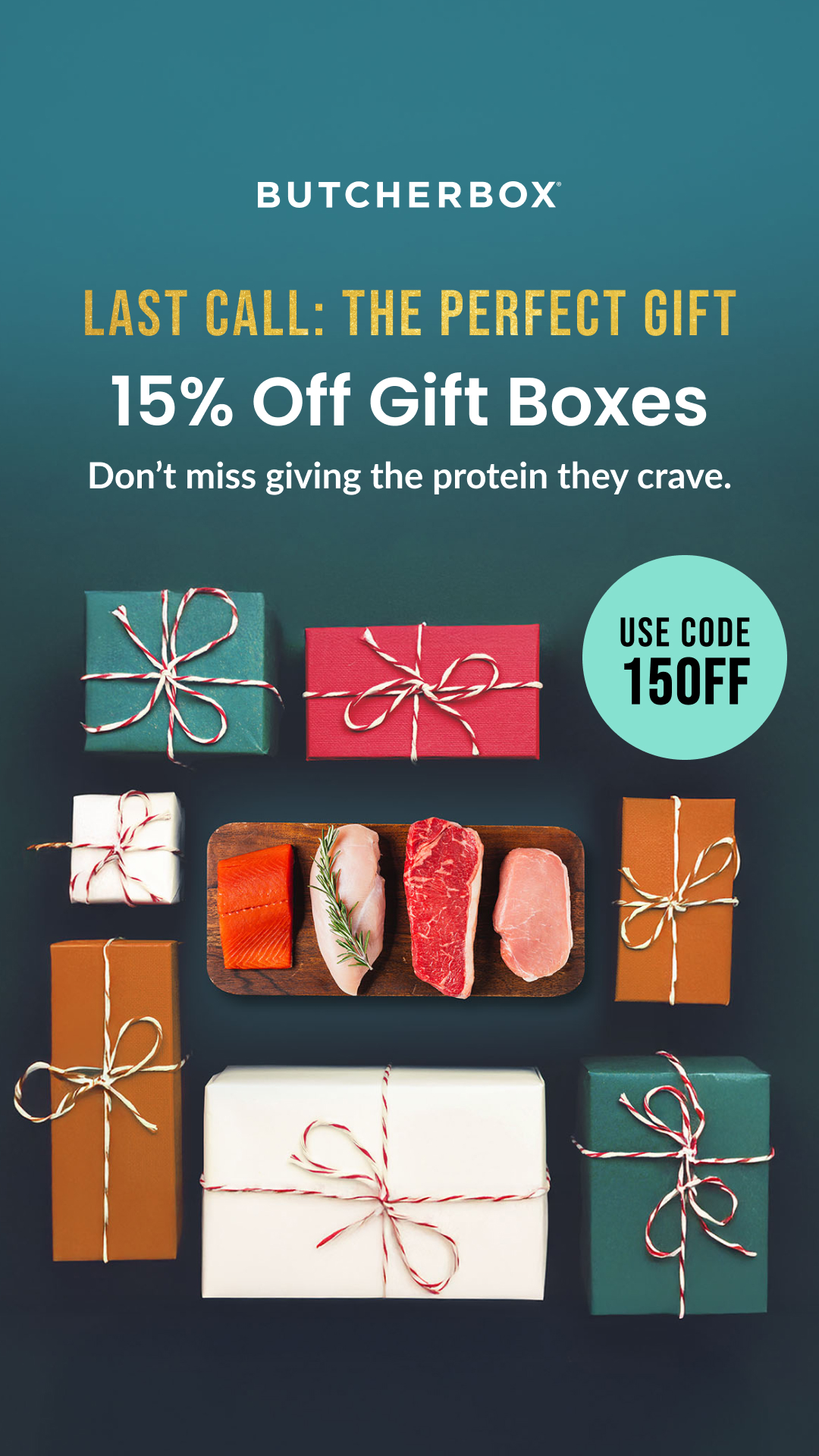 ButcherBox Facebook ad