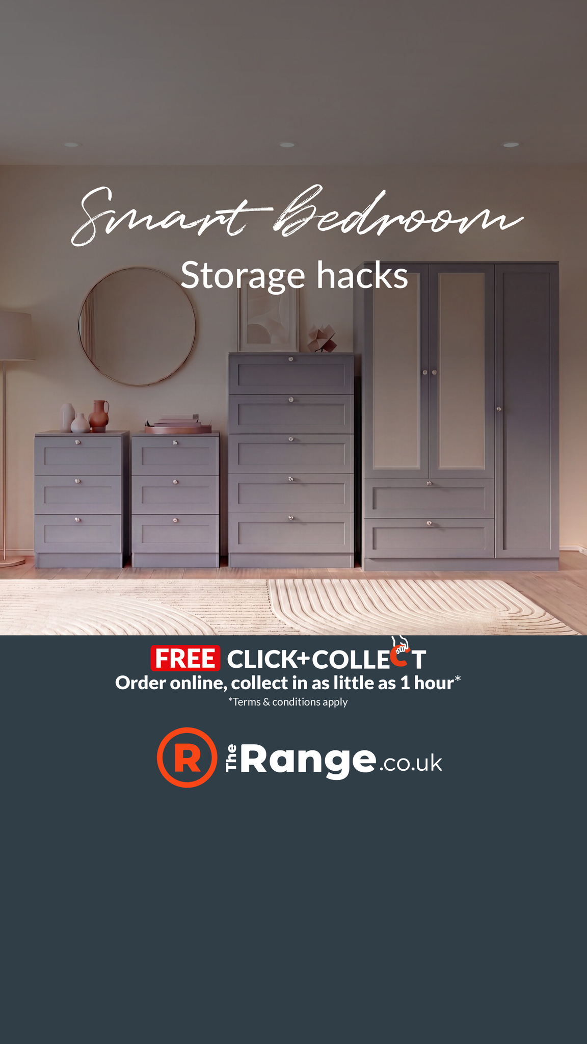 The Range Facebook ad: Order Online & Pick Up in 1 Hour