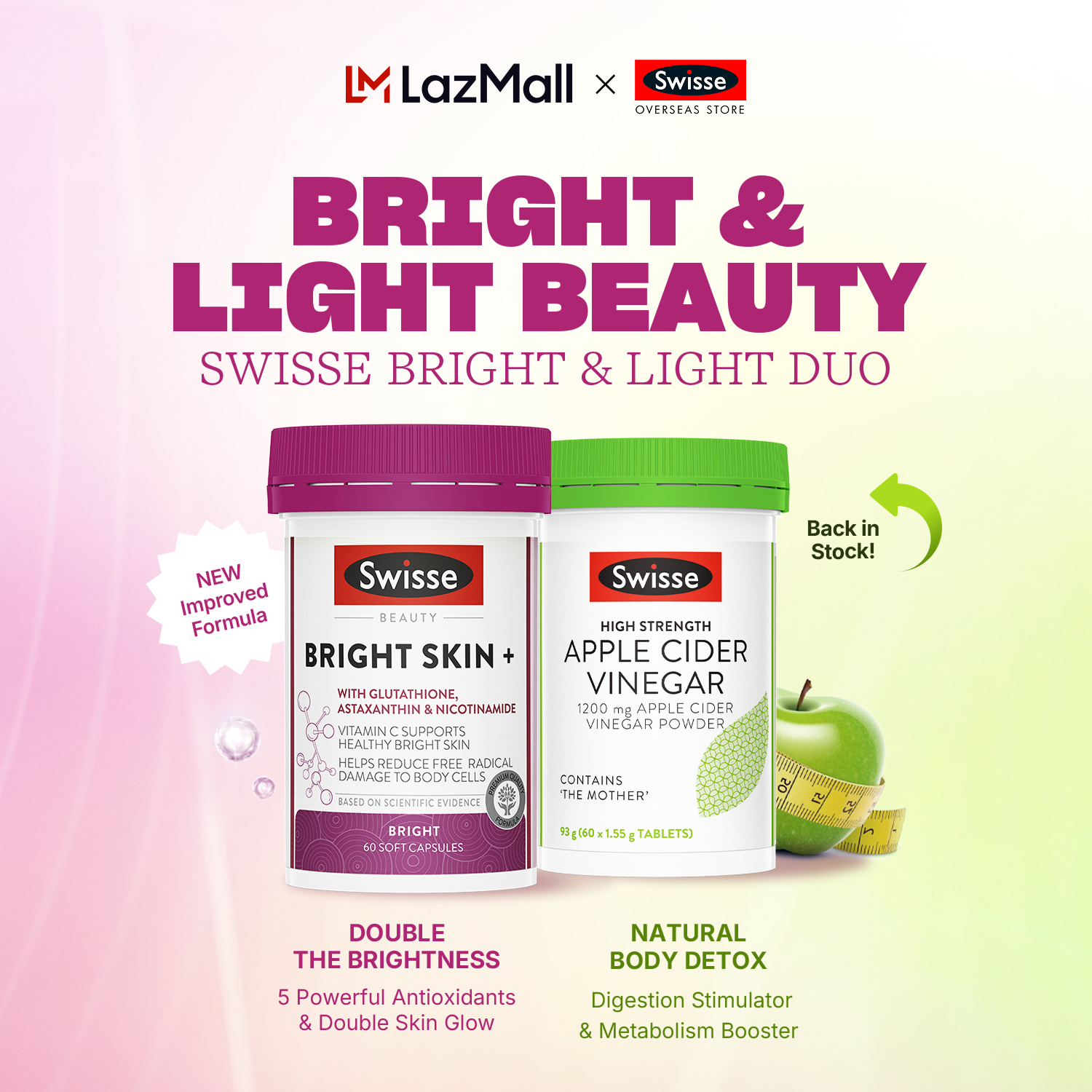 Swisse Overseas Facebook ad