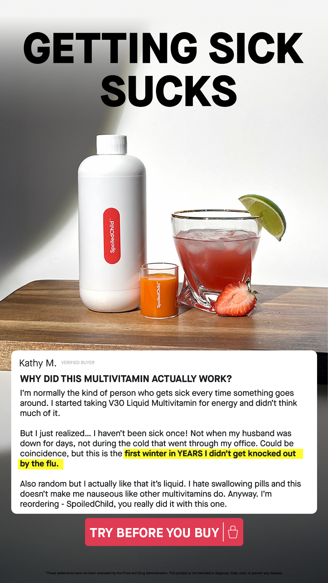 Wellness Guru Facebook ad
