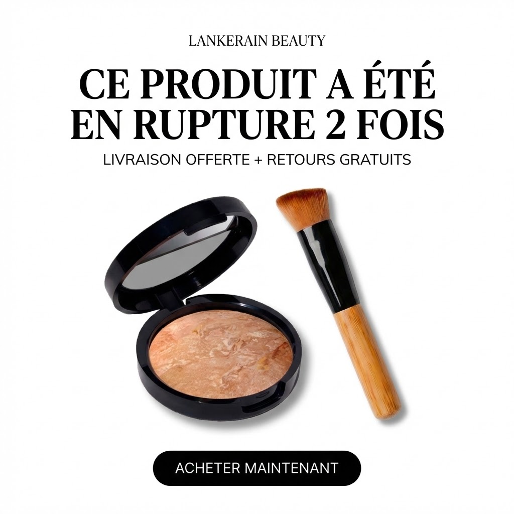 Lankerain Beauty Facebook ad: Livraison OFFERTE pendant 48h