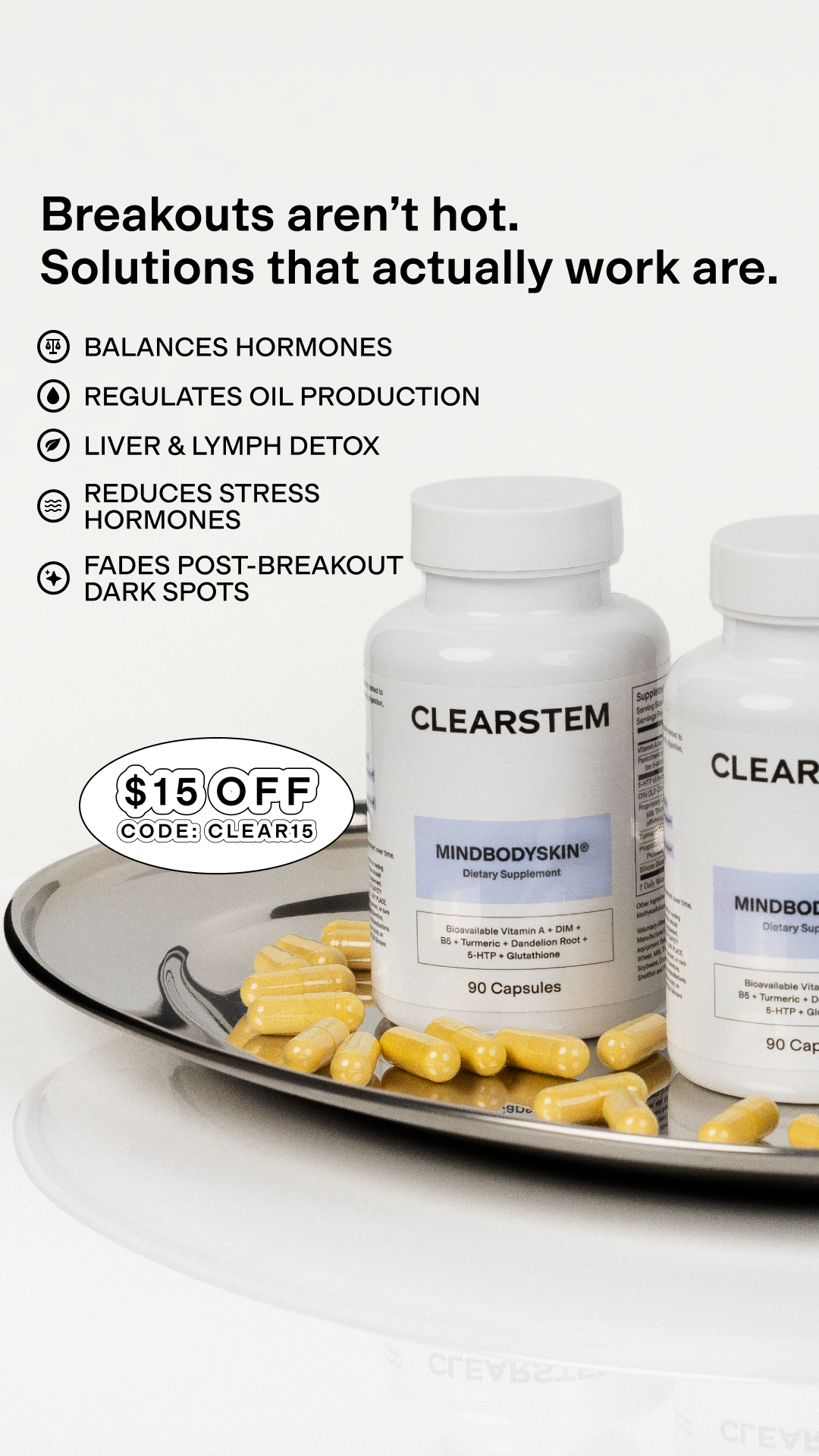 CLEARSTEM Skincare Facebook ad