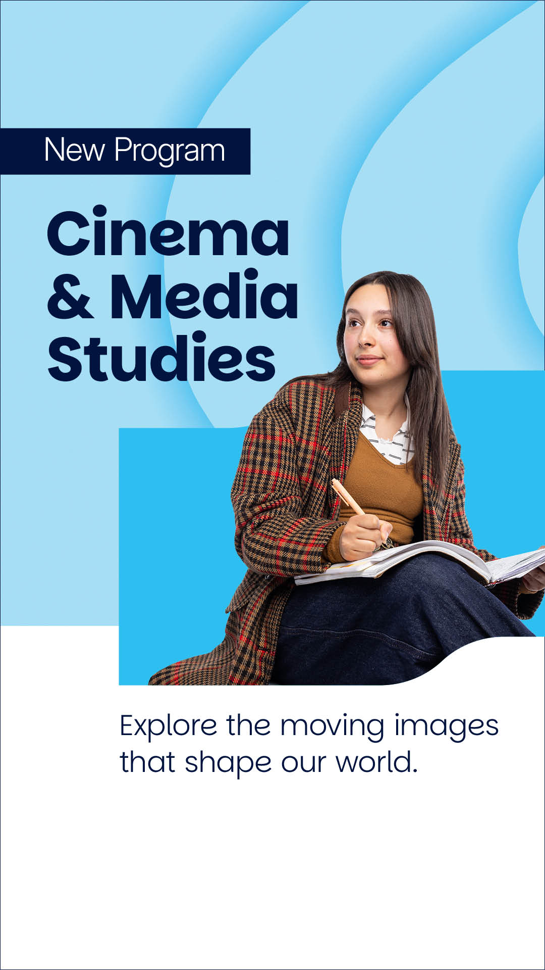 University of Lethbridge Facebook ad: Where theory meets practice in storytelling.