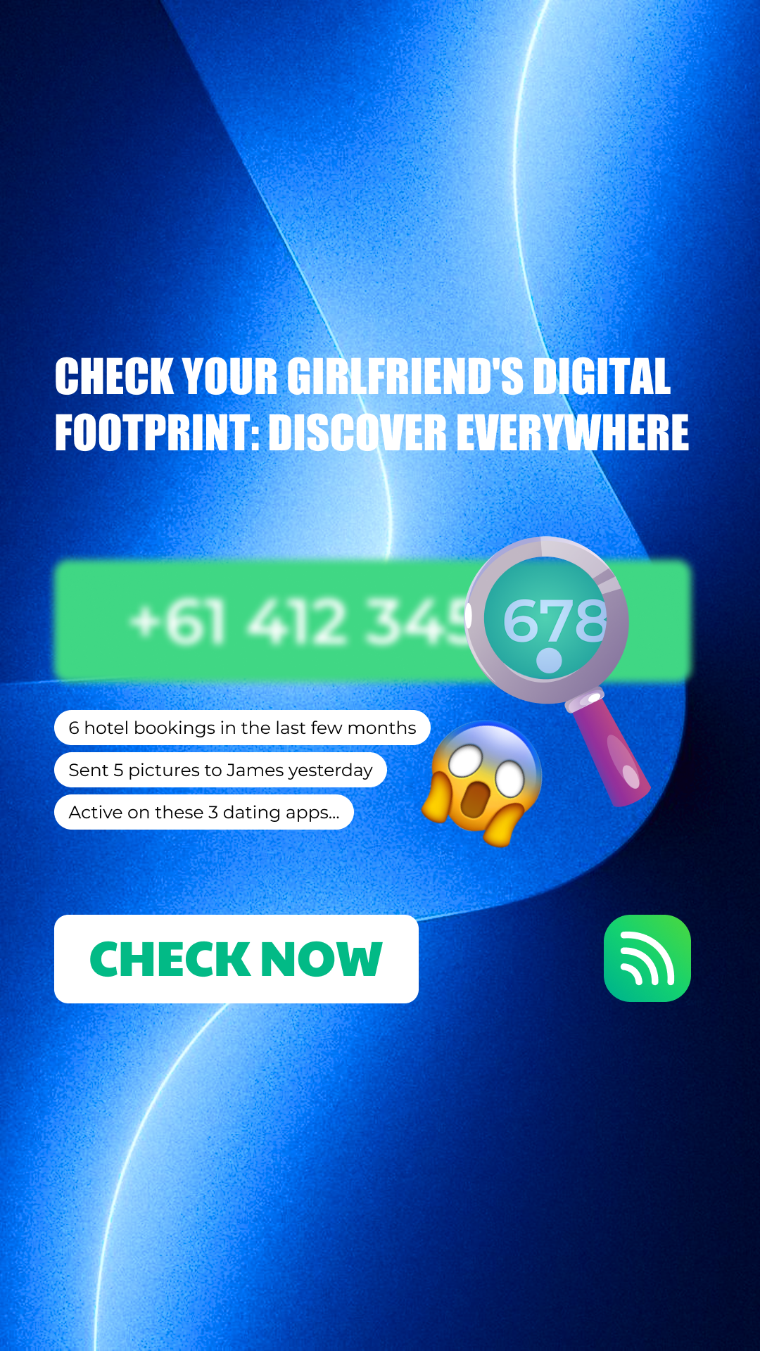 Full Digital Background Check Facebook ad