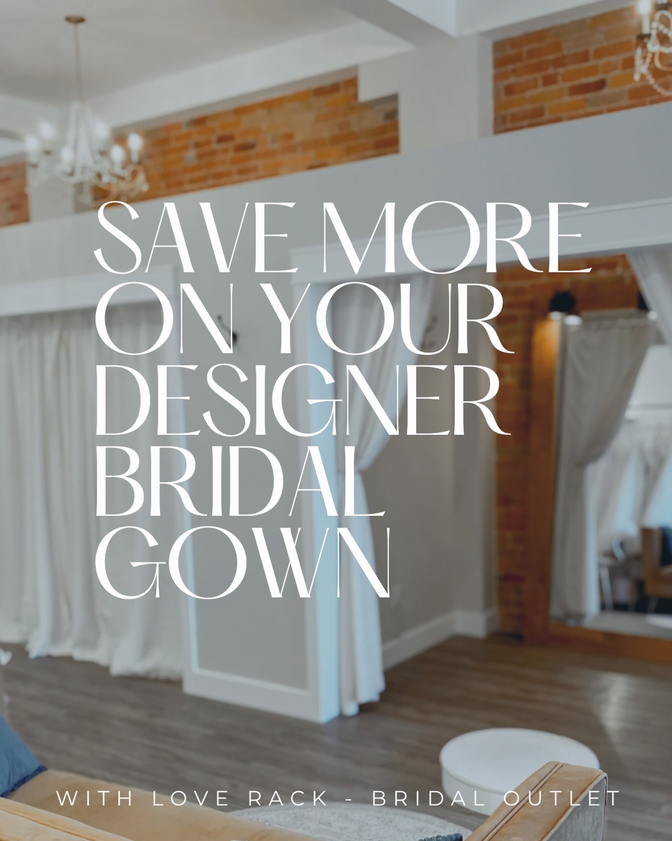 With Love Rack Bridal Outlet Facebook ad