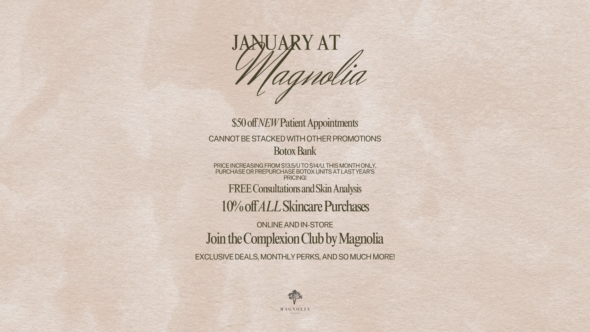 Magnolia Medspa Facebook ad