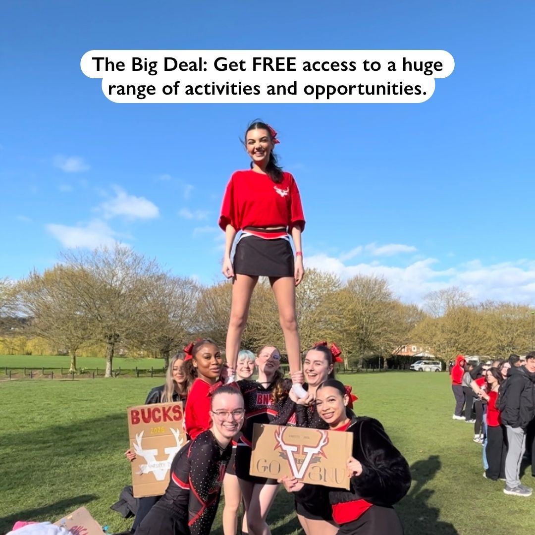 Buckinghamshire New University Facebook ad