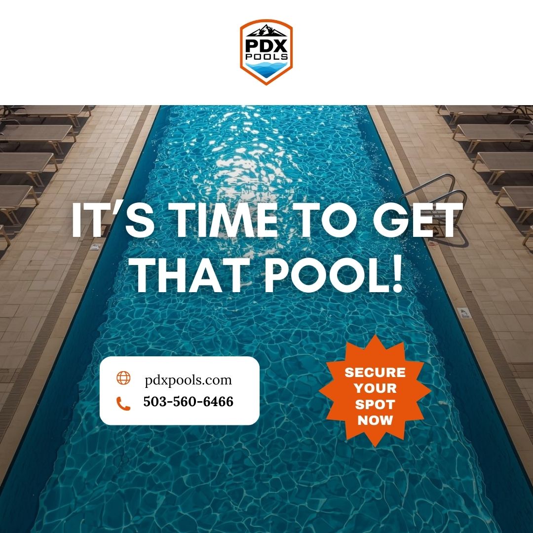 PDX Pools Facebook ad: It's time to get that pool!