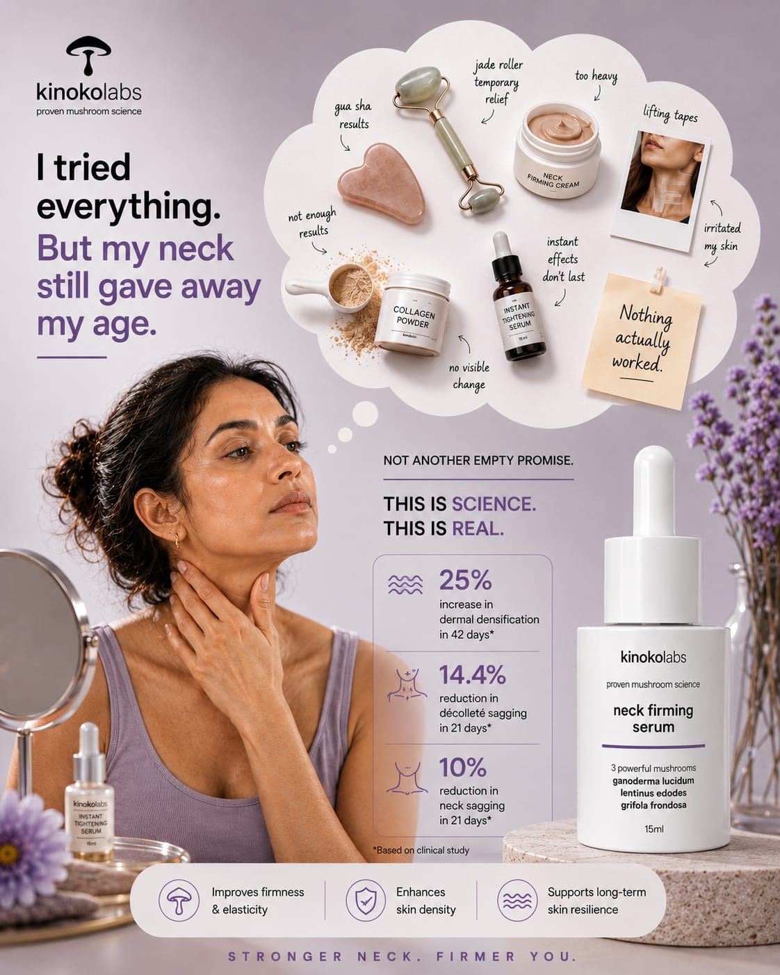 Kinoko.labs Facebook ad