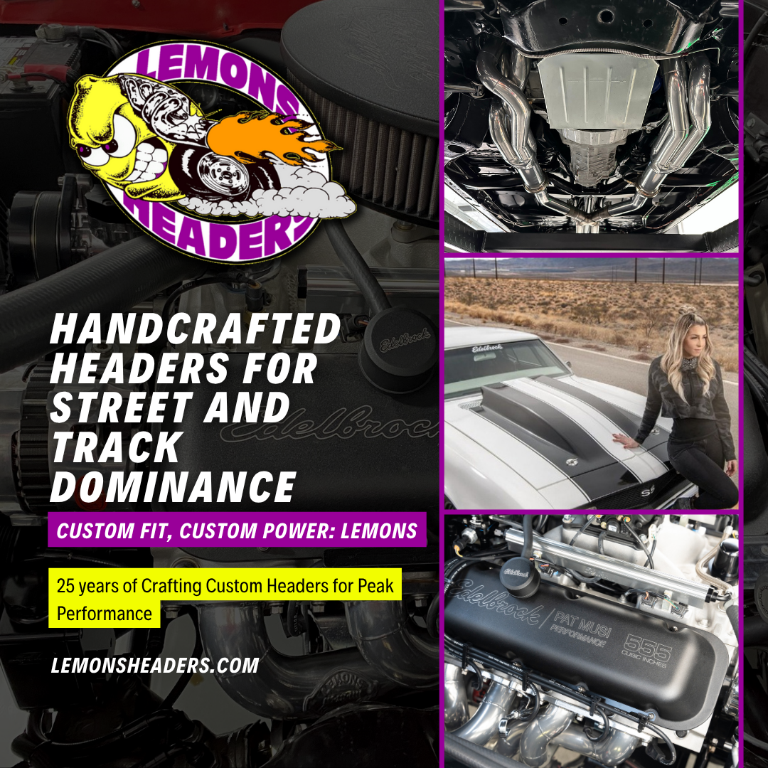 Lemons Headers INC Facebook ad: Juice It Up with Top Quality Custom Handmade…