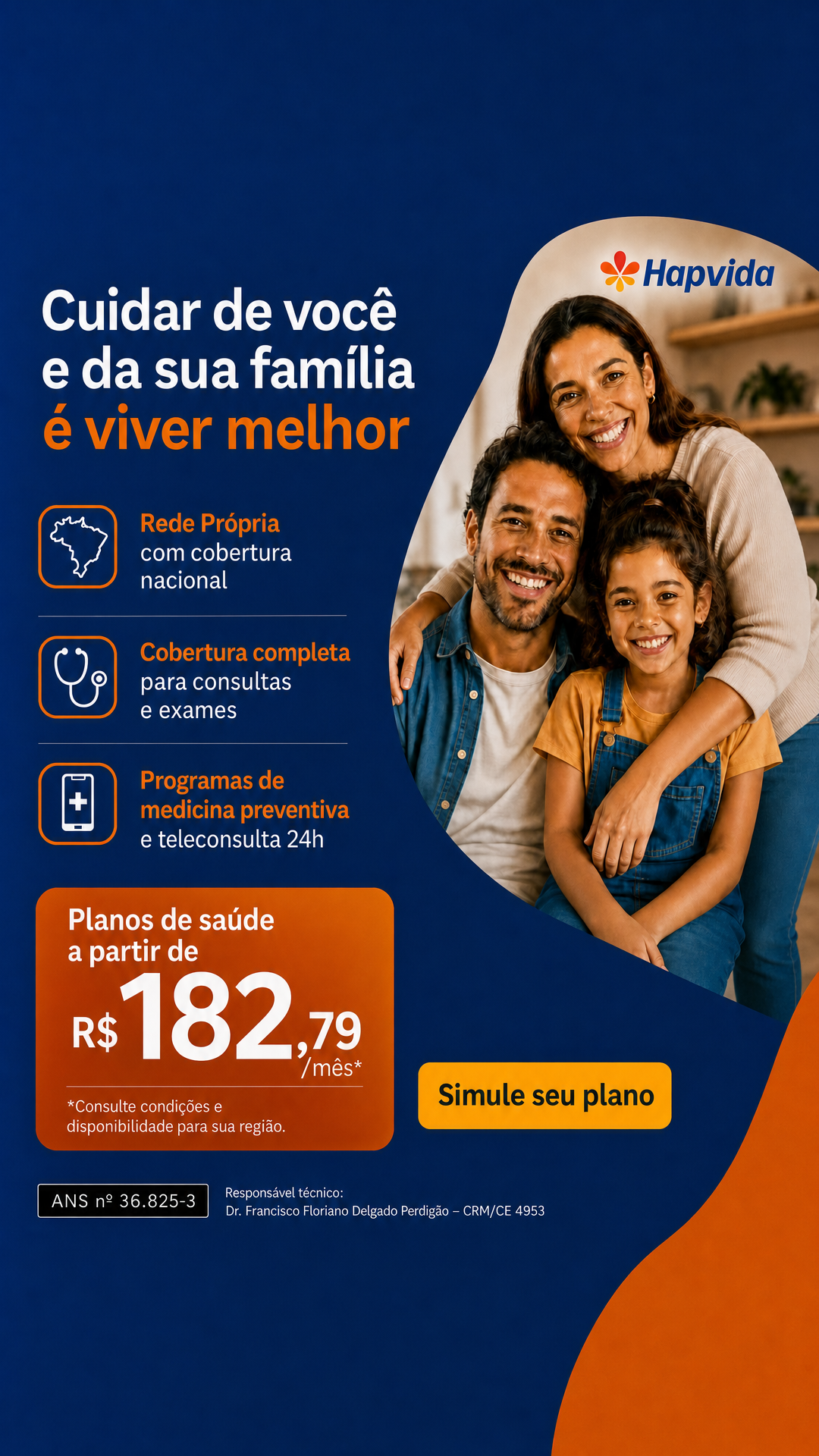 Hapvida Saúde Facebook ad