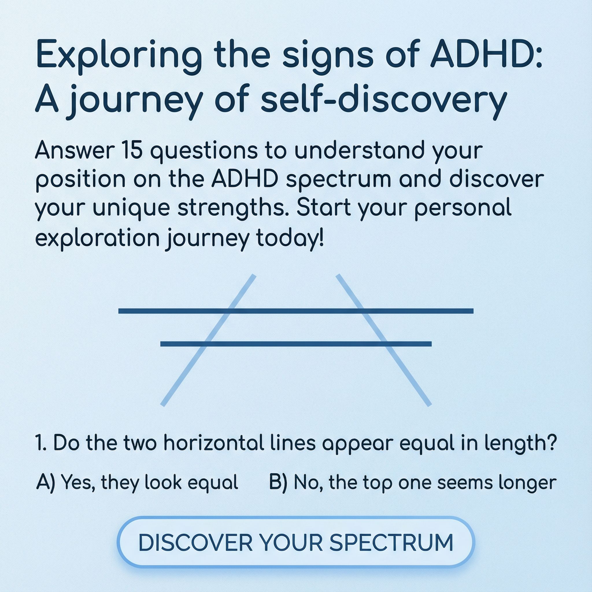 ADHD Test Facebook ad