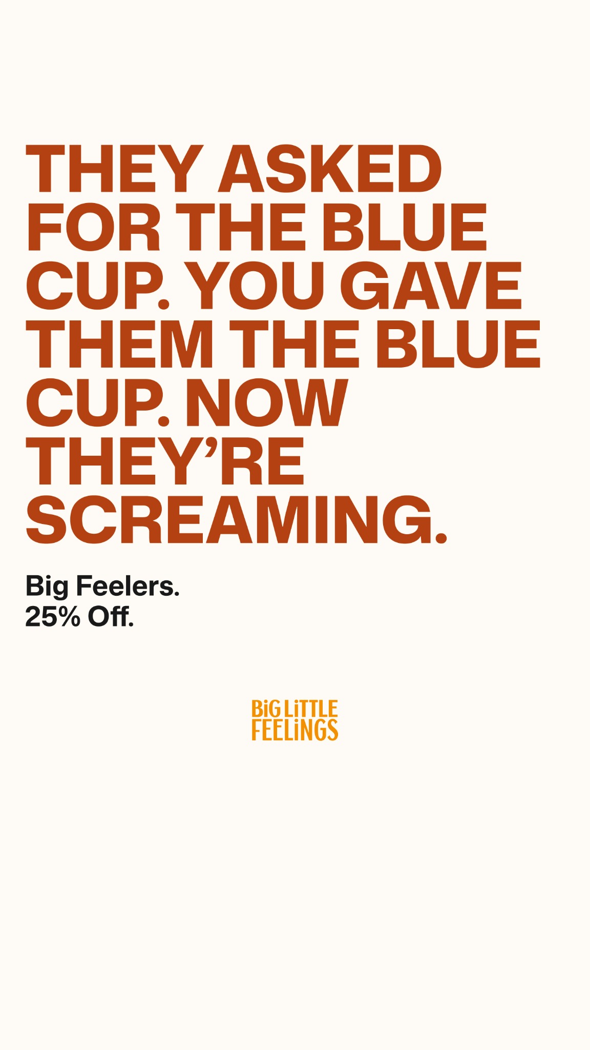 Big Little Feelings Facebook ad