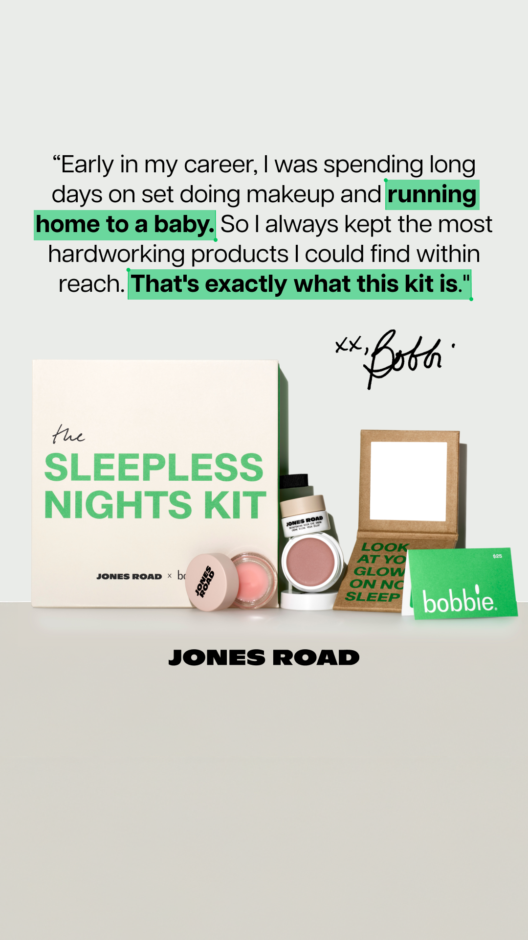 Jones Road Beauty Facebook ad