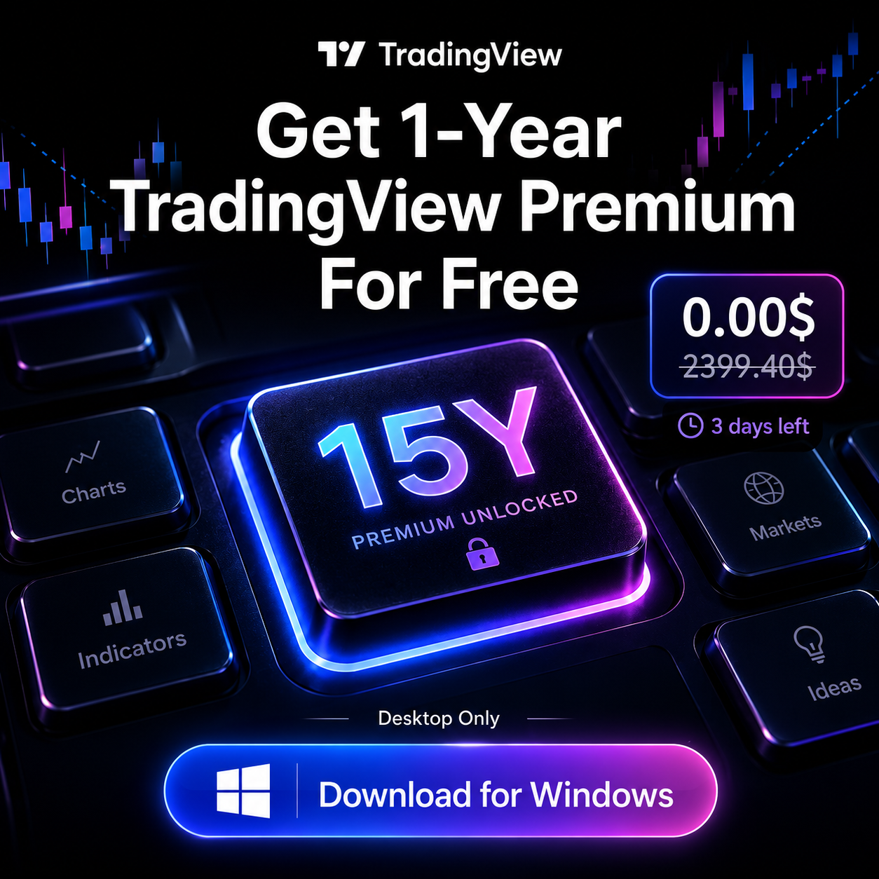 TV for Windows Facebook ad: Download for Windows