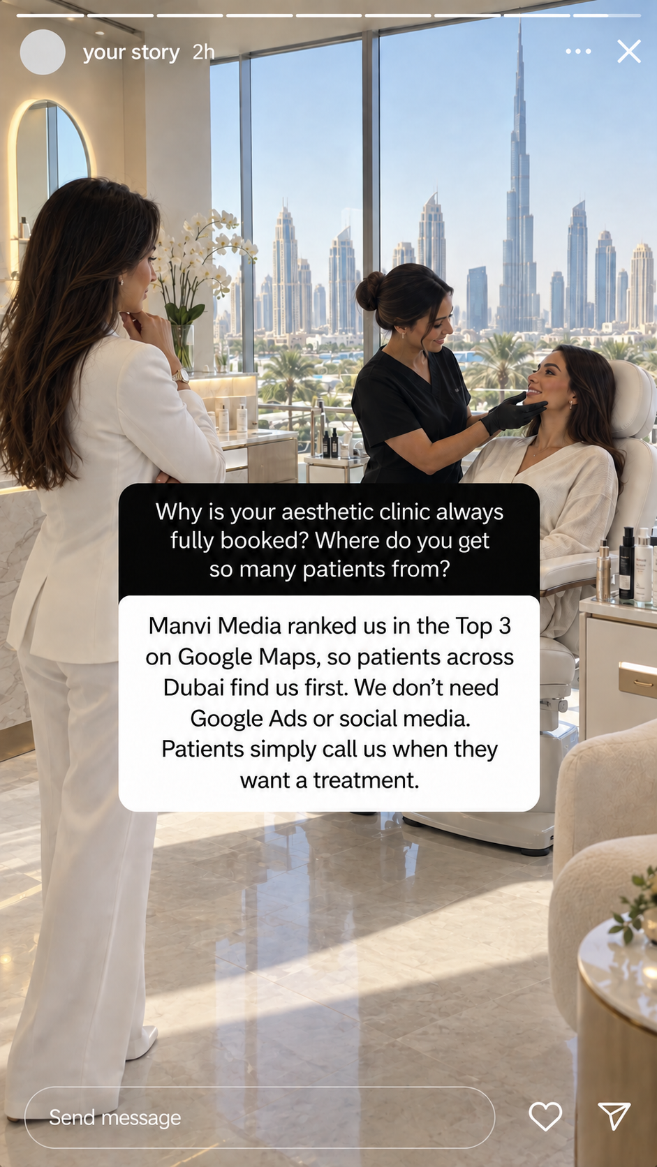Manvi Media Facebook ad: Top 3 on Google Maps in 90 Days, Guaranteed