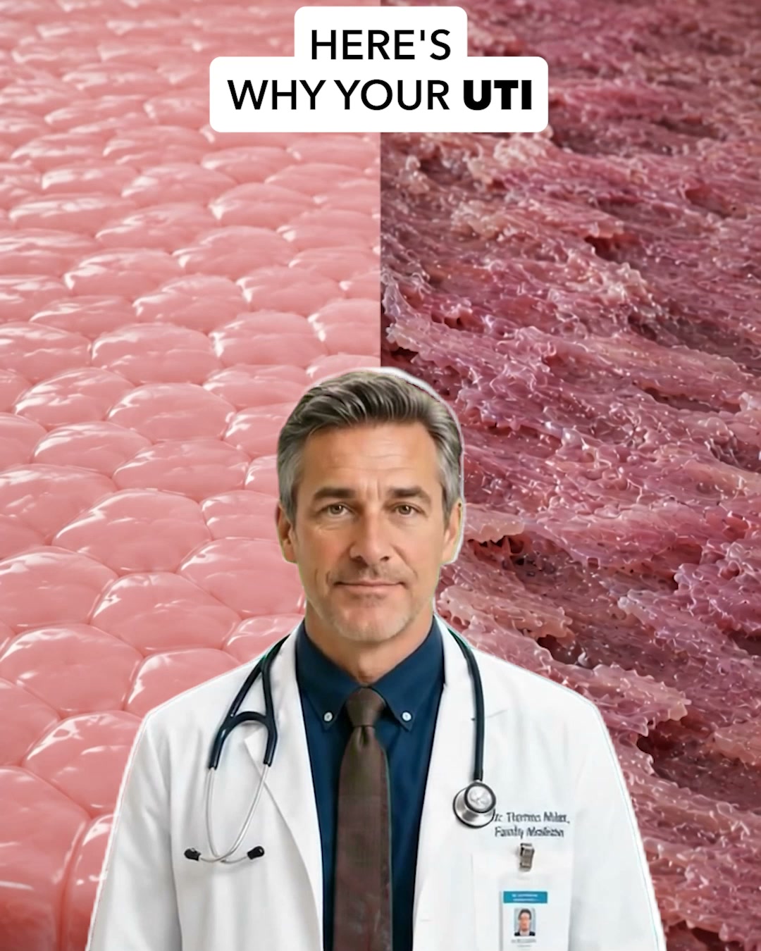The Healthy Gardener Facebook ad: Your Last UTI May Be Part of Your Next One.