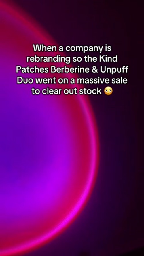 Kind Patches Facebook ad: Bloat Relief in One Patch