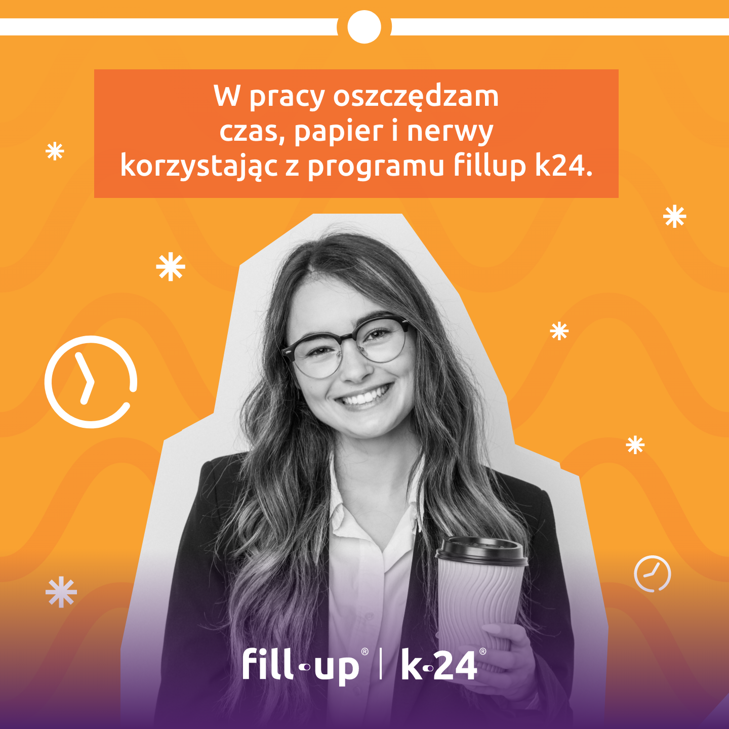 Fillup - formalności wypełnione Facebook ad: Pełna automatyzacja i zgodność z KSeF.