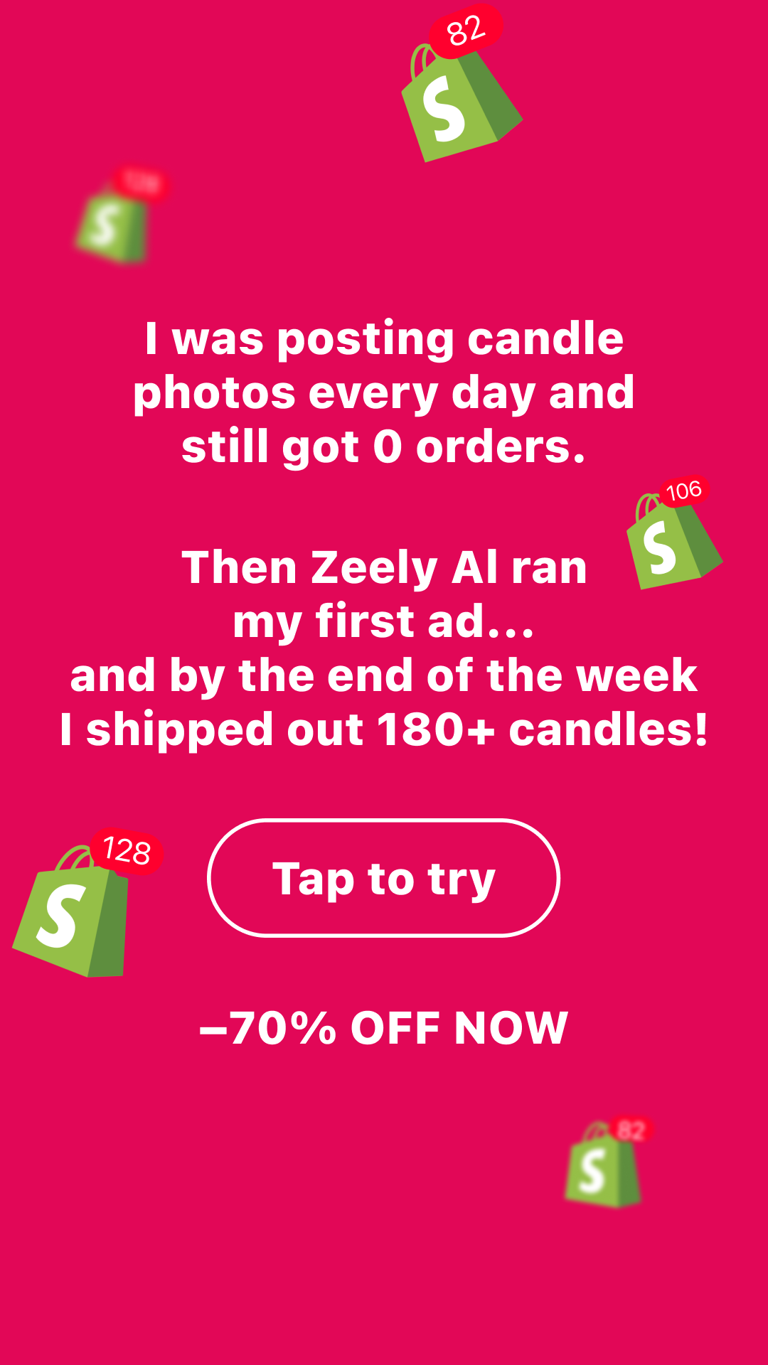 Zeely Facebook ad