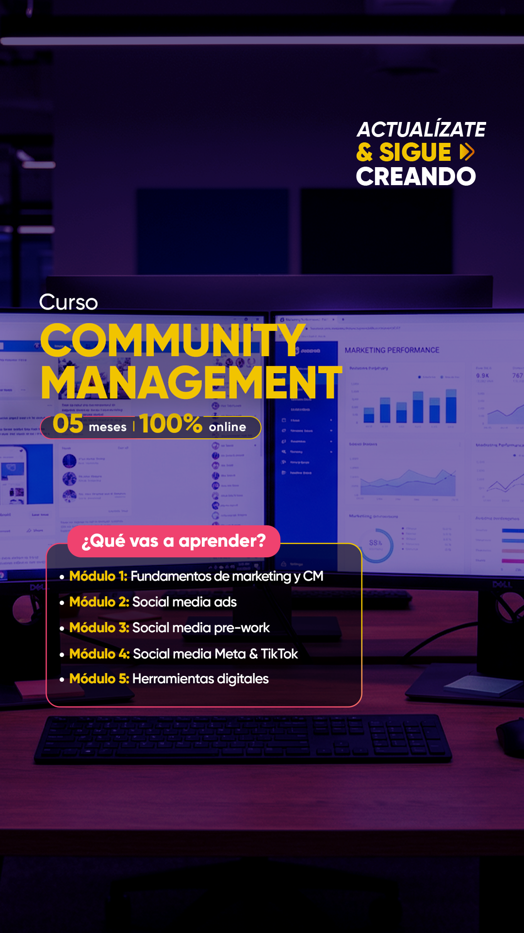 Toulouse Lautrec Educación Continua Facebook ad
