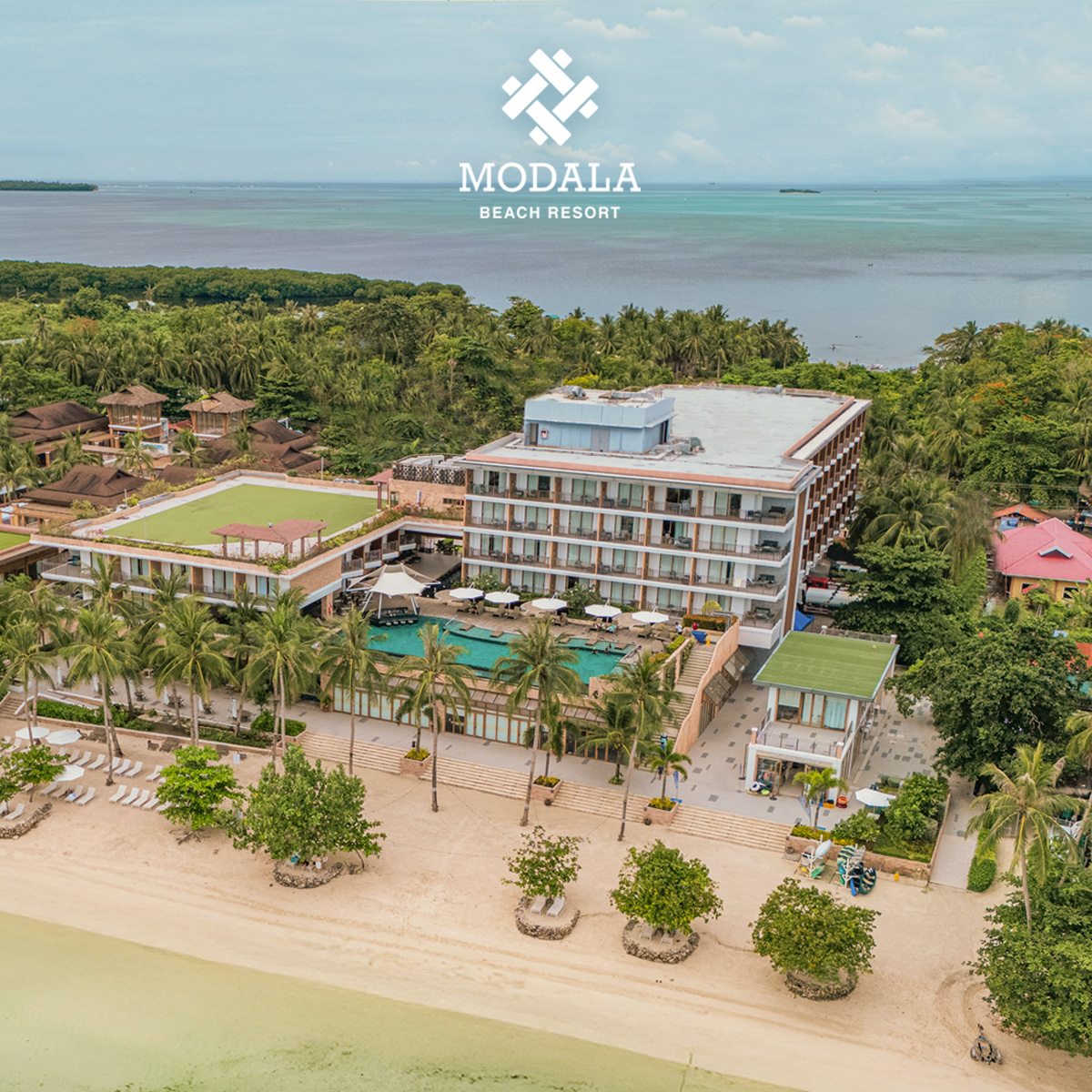 Modala Beach Resort Facebook ad: Cocooned in nature with views of the sea…