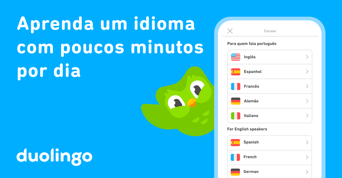 Duolingo Facebook ad