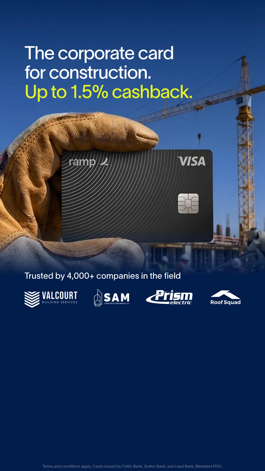 Ramp Facebook ad: Job costing on autopilot.