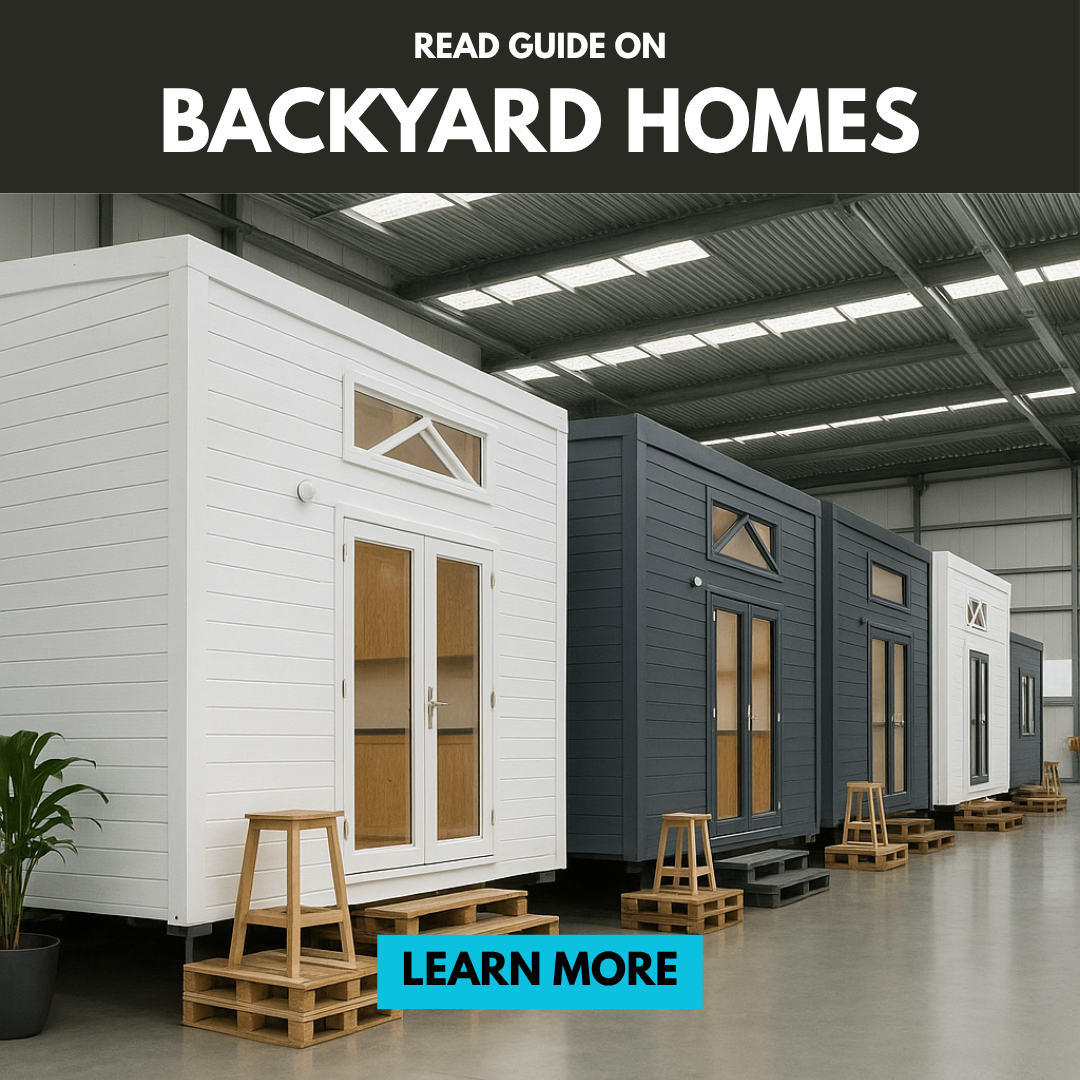 Ink & Insights Facebook ad: Read Guide about Backyard Homes