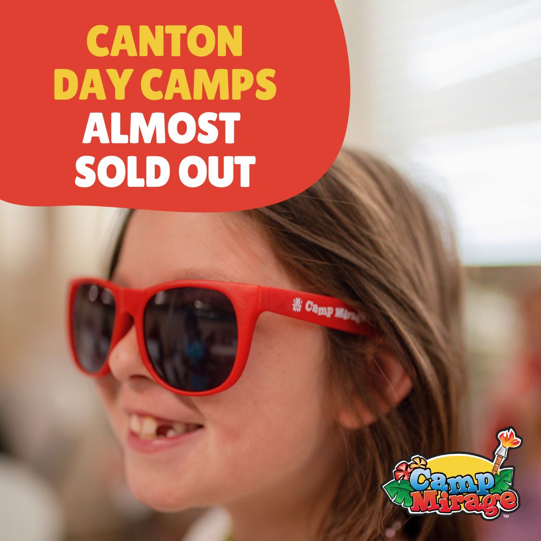 Camp Mirage Canton Facebook ad: Summer is flying by, and some of Camp…