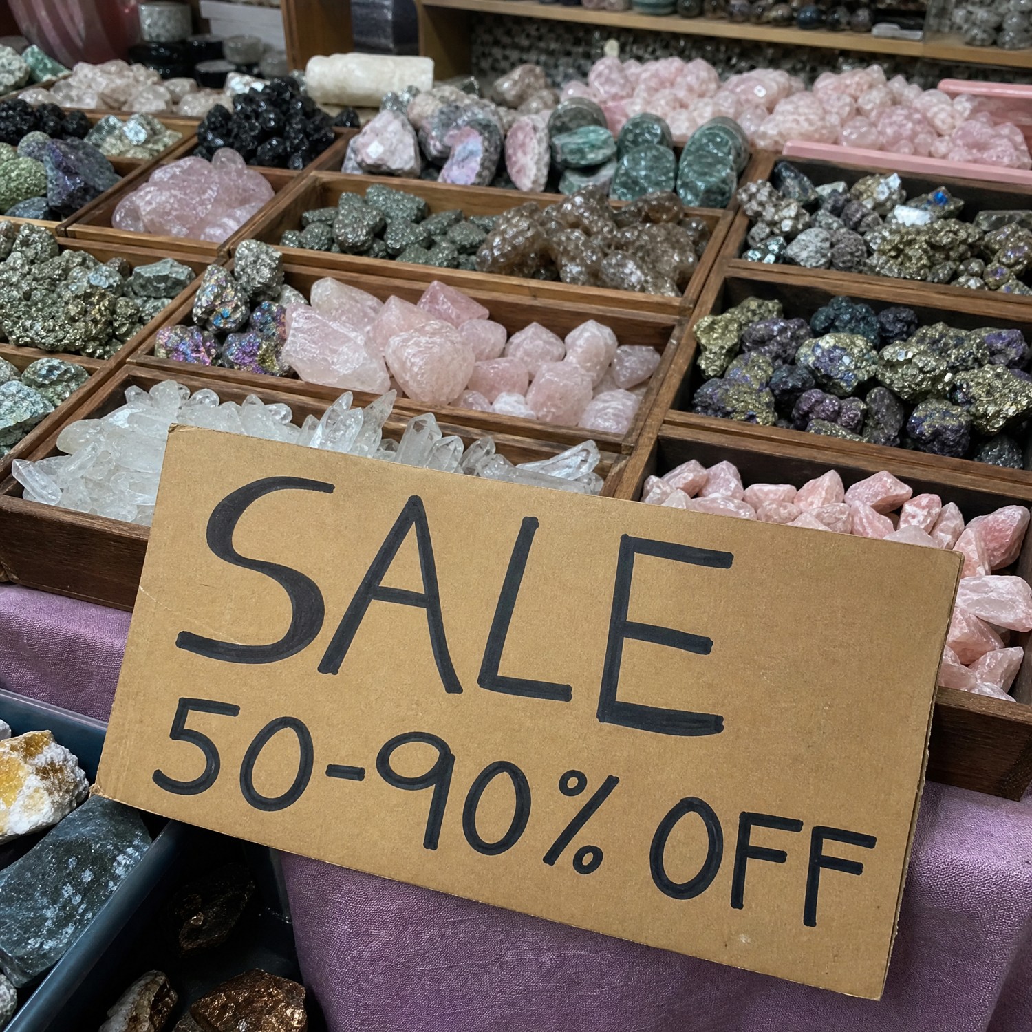 Spirit Magicka Crystals Facebook ad: Wholesale Crystals, No Membership