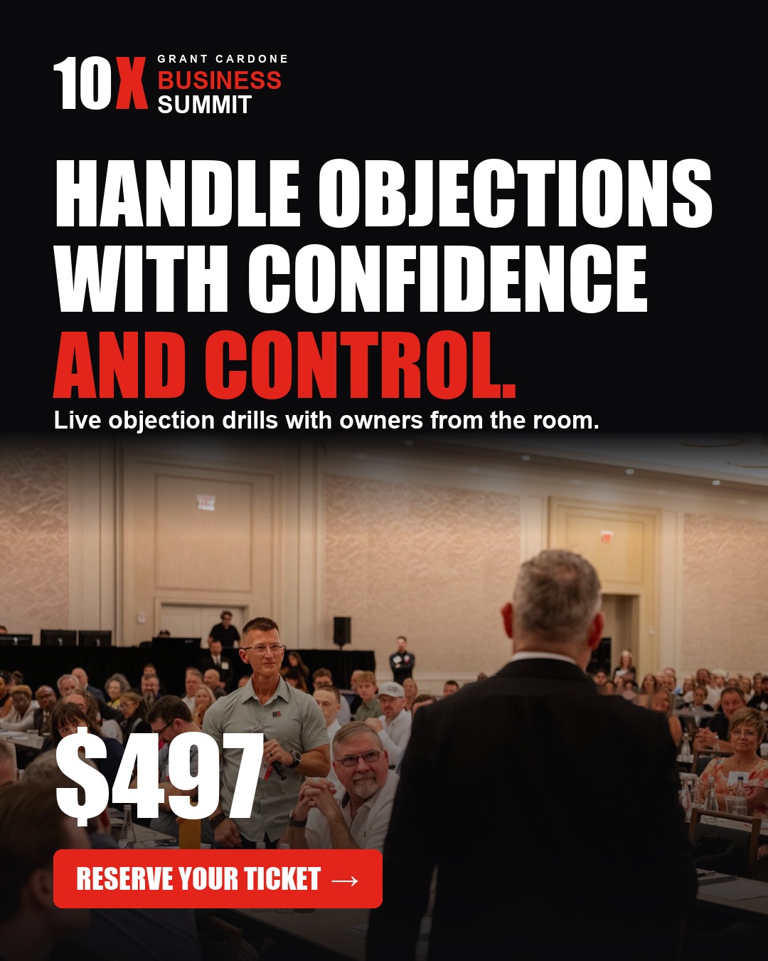 Grant Cardone Facebook ad: My $700M Exec Team Works With YOU
