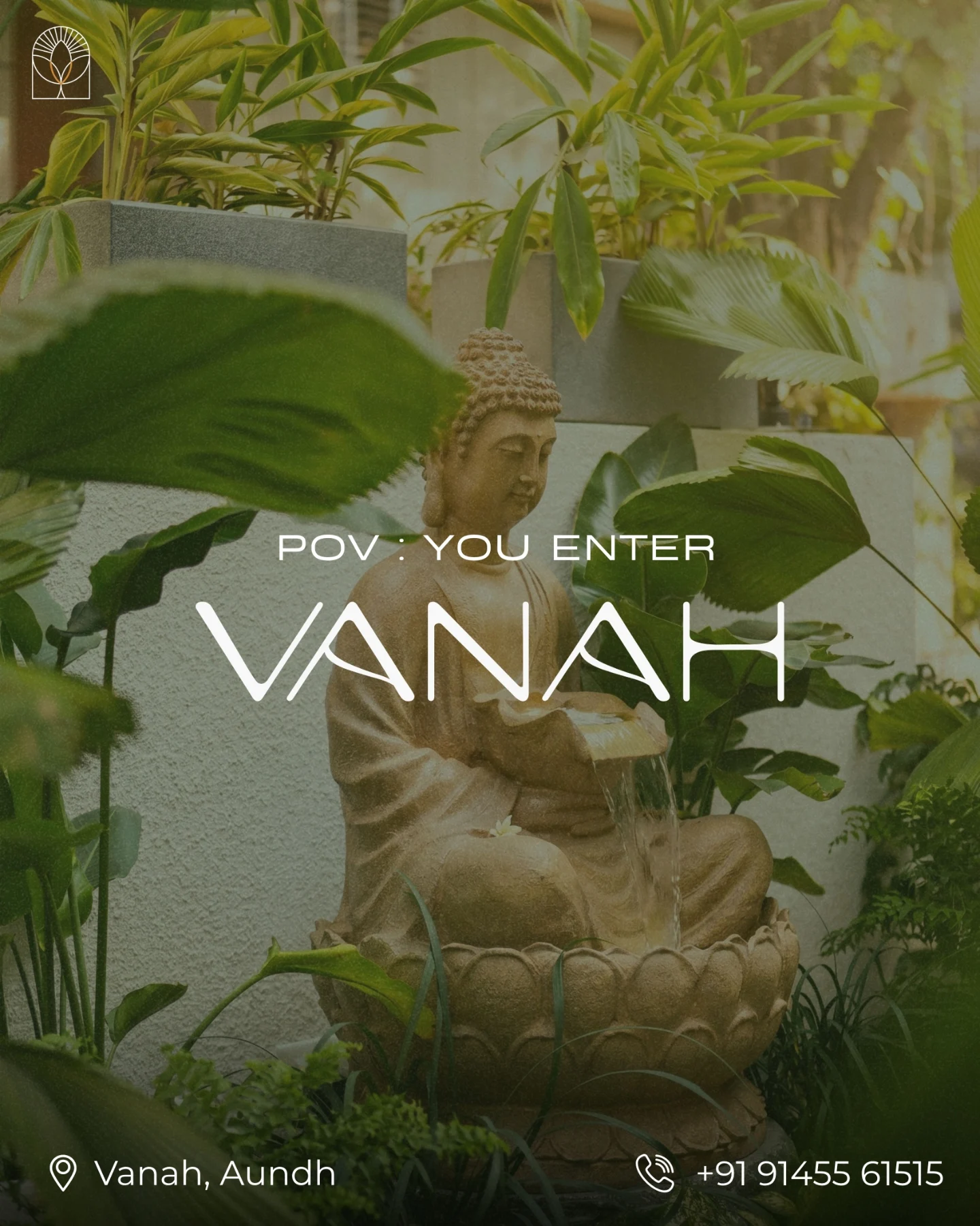 Cafe Vanah Facebook ad: Some places let you slow down enough to…