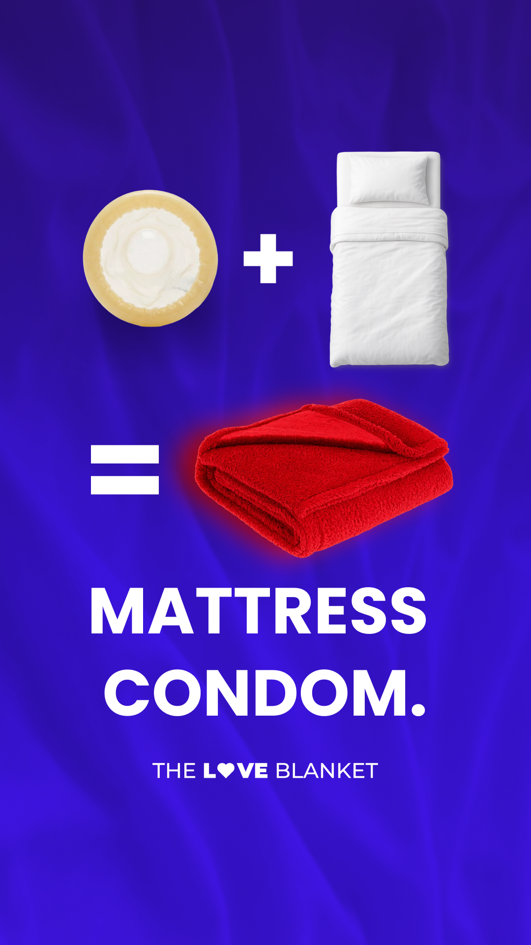 The Love Blanket Facebook ad
