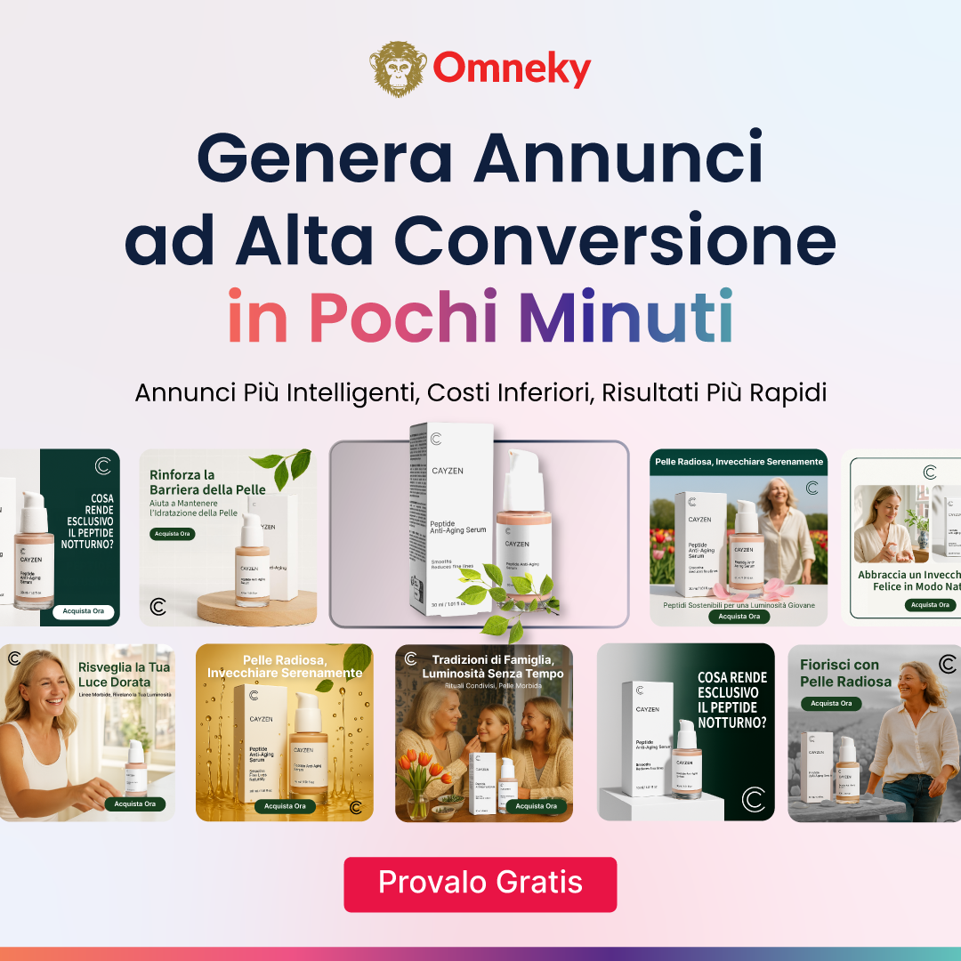 Omneky Facebook ad