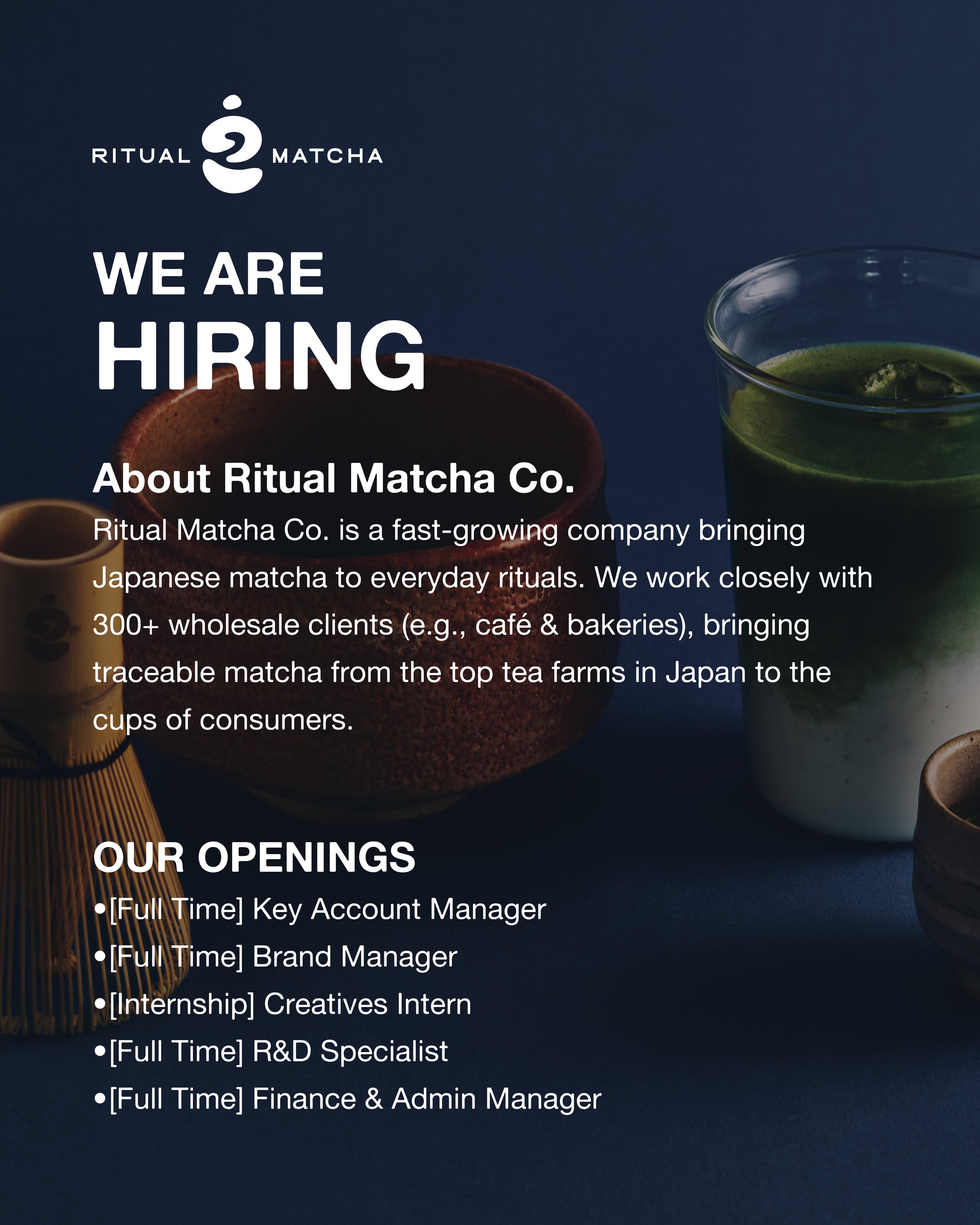 ritual.matcha Facebook ad: We’re hiring!
