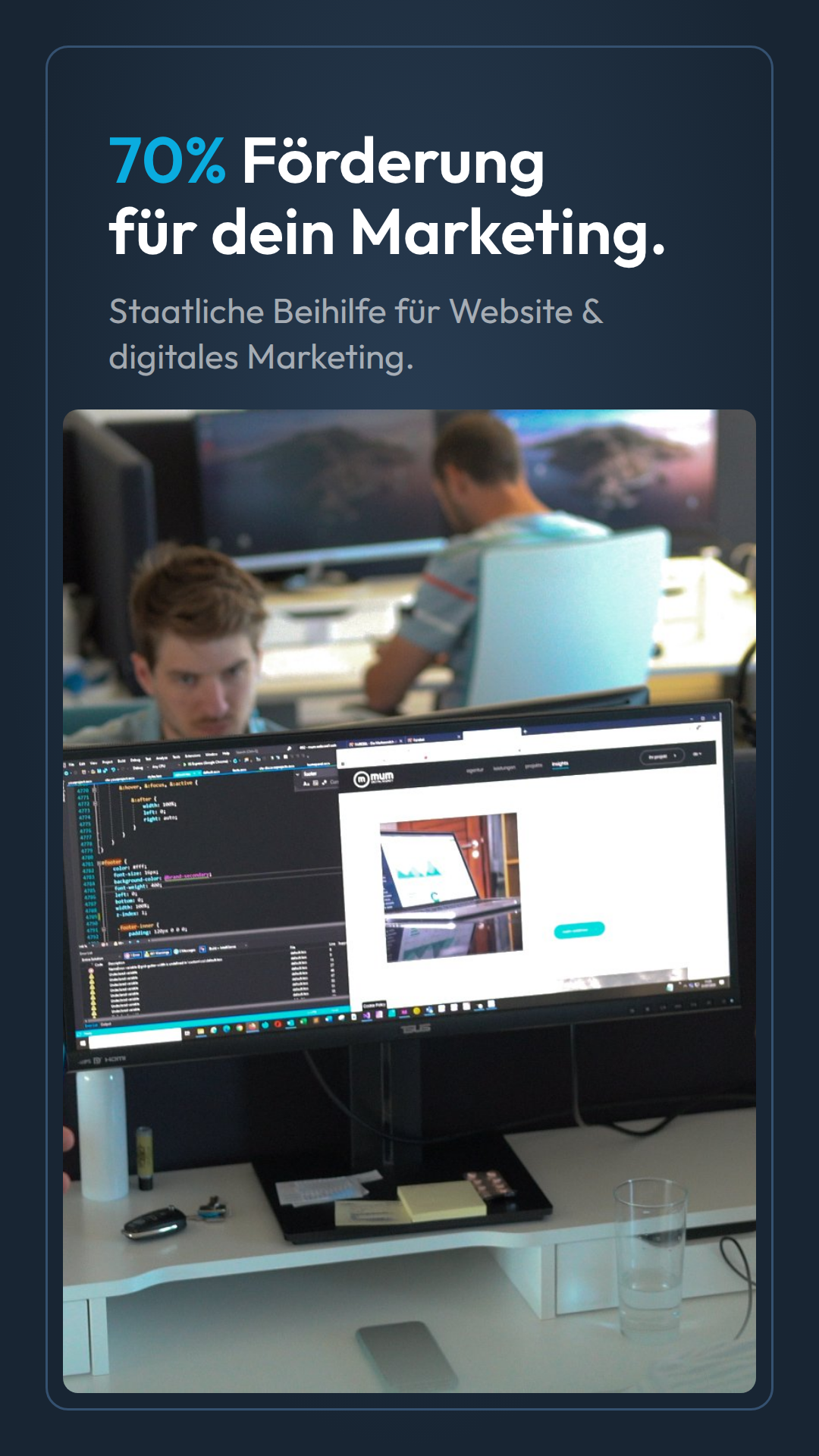 MUM digital agency Facebook ad from Mar 30, 2026