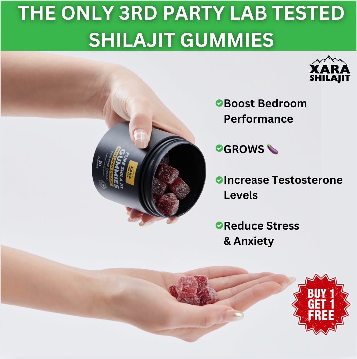 Xara Shilajit Facebook ad
