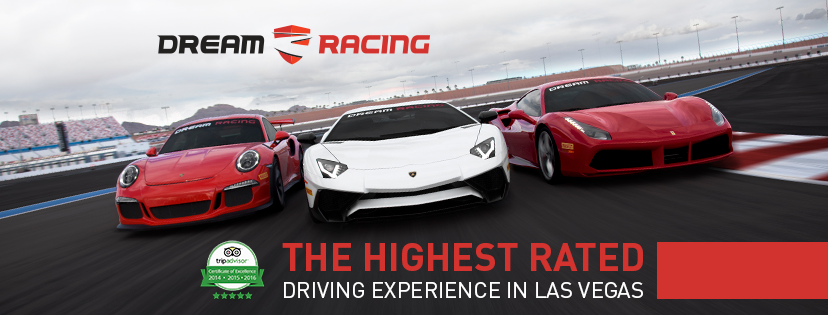 Dream Racing Facebook ad: Unleash the Beast: Drive Supercars at Dream Racing in Vegas!