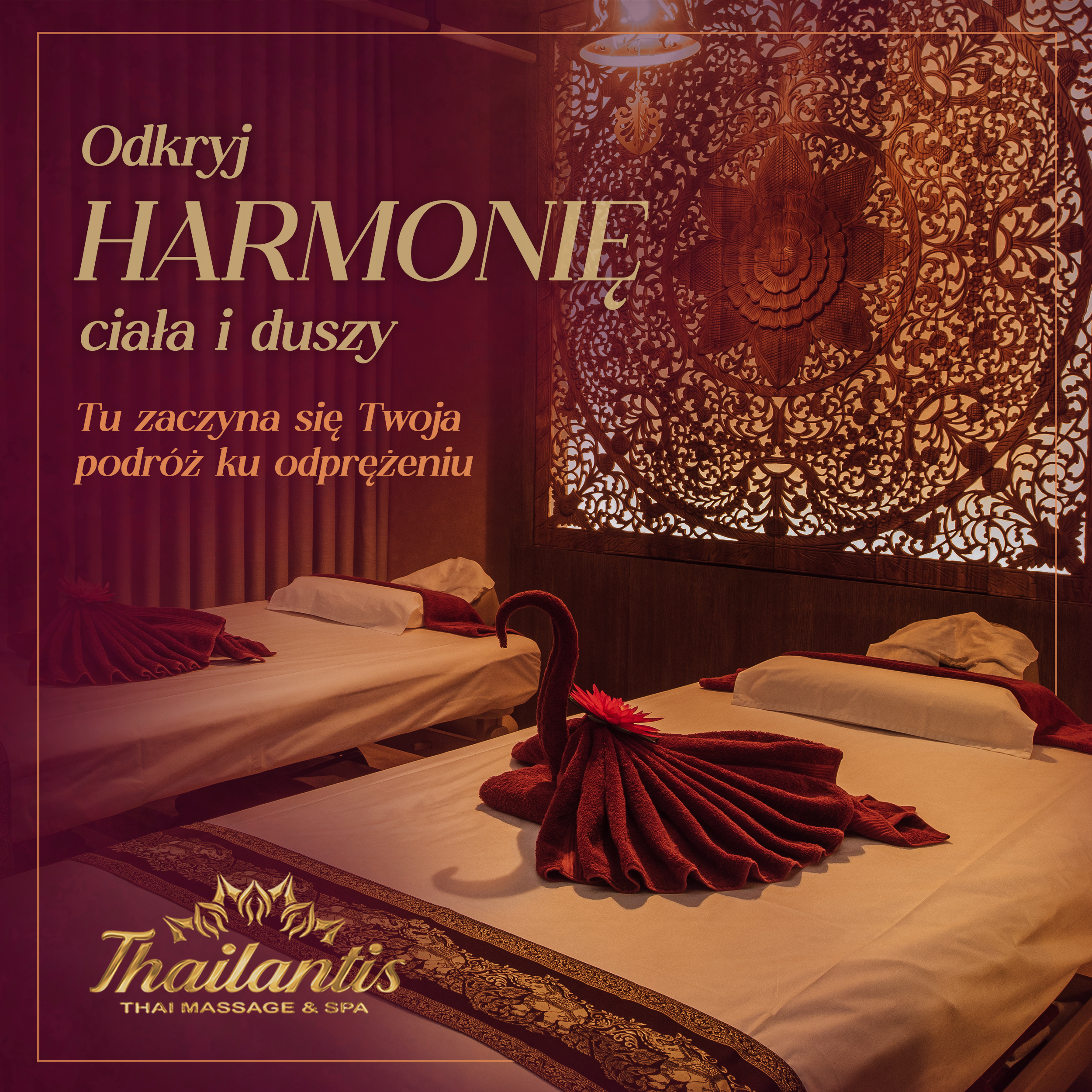 Thailantis Spa -Tajski Masaż Kraków ad creative