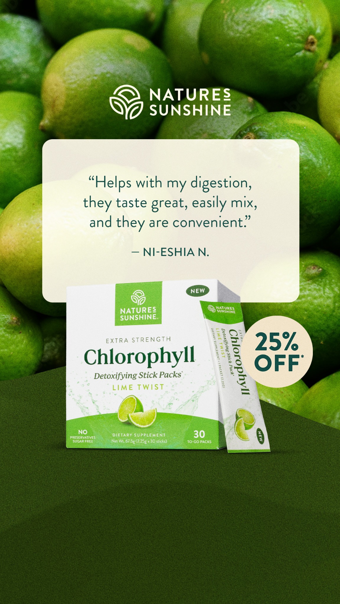 Nature's Sunshine Products, Inc. Facebook ad