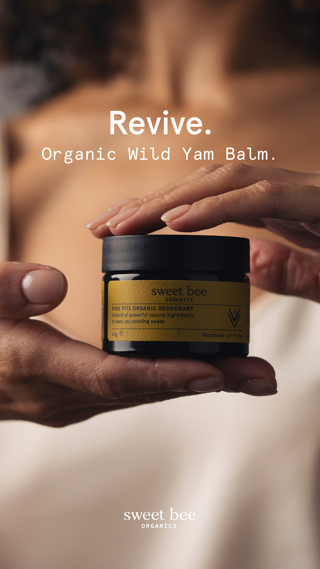 Sweet Bee Organics Facebook ad