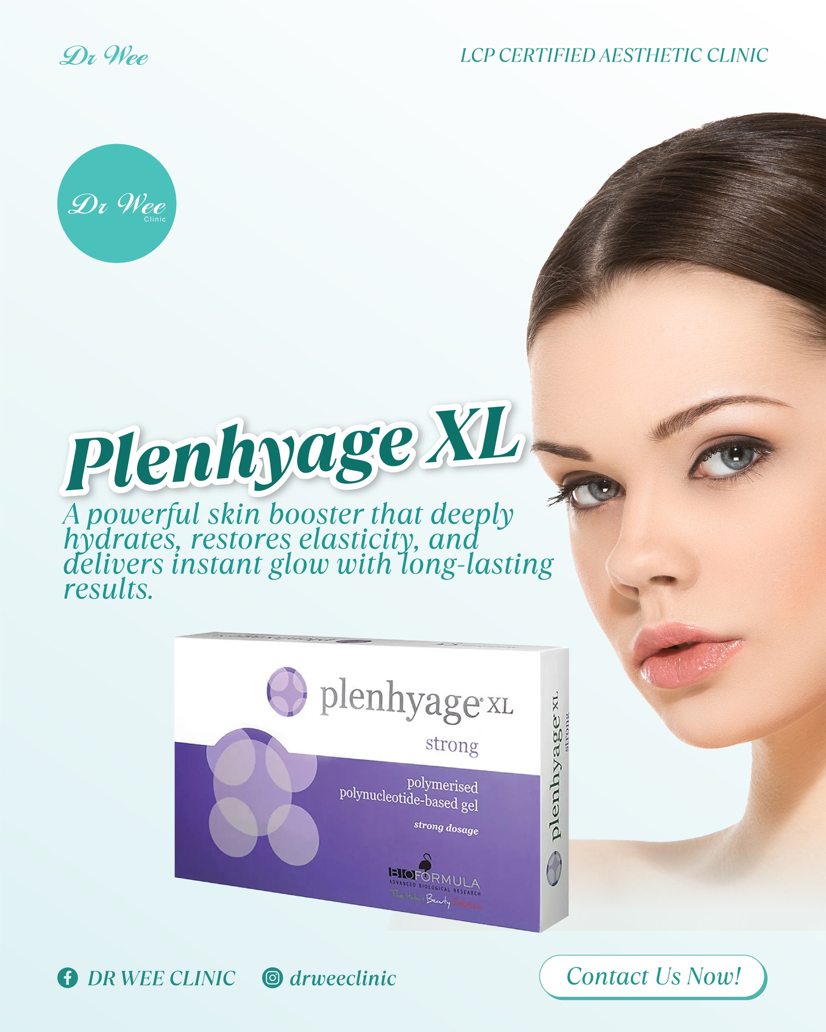 DR WEE Clinic Facebook ad: Plenhyage XL is often chosen as part of…