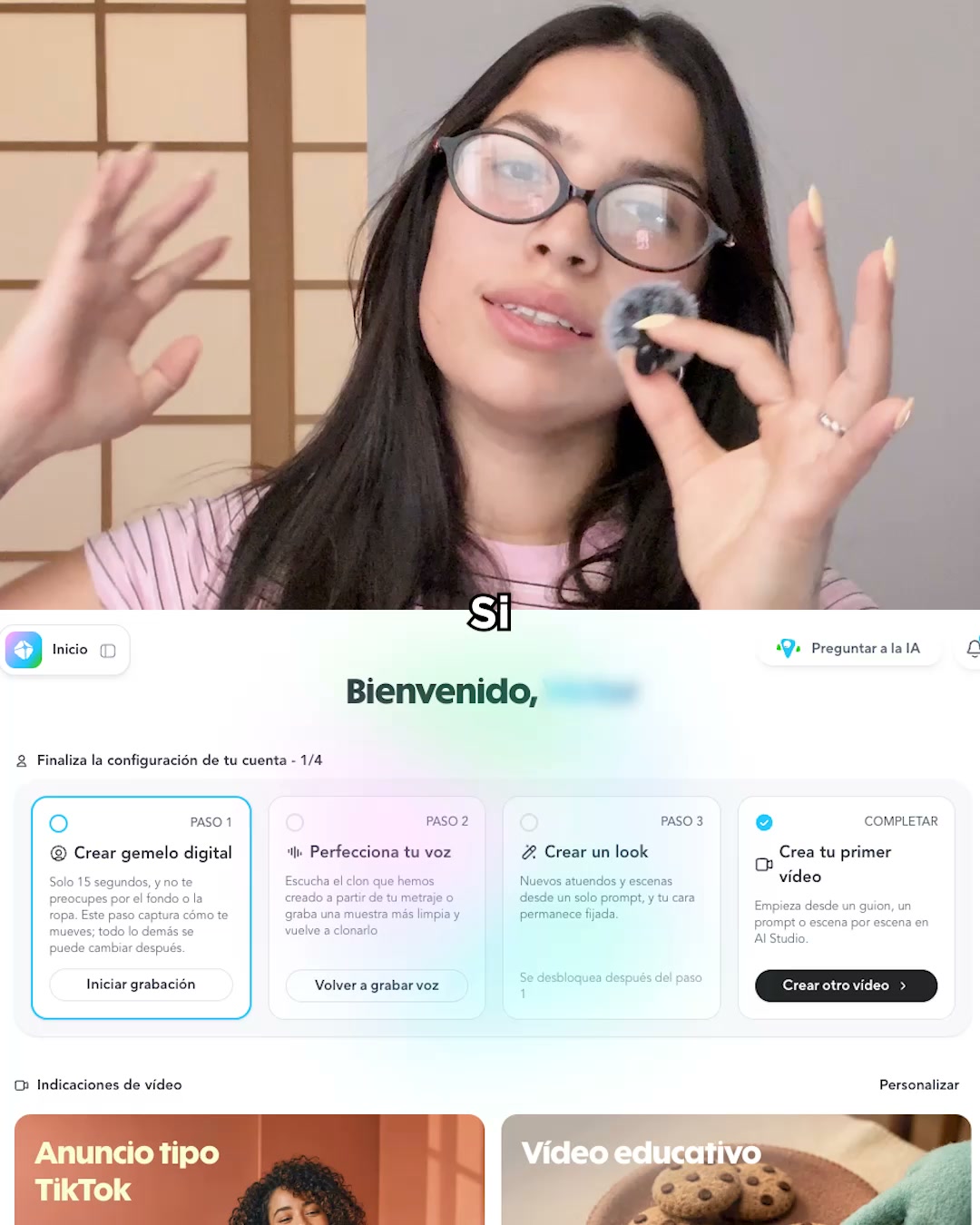 HeyGen Facebook ad: HeyGen Generador IA