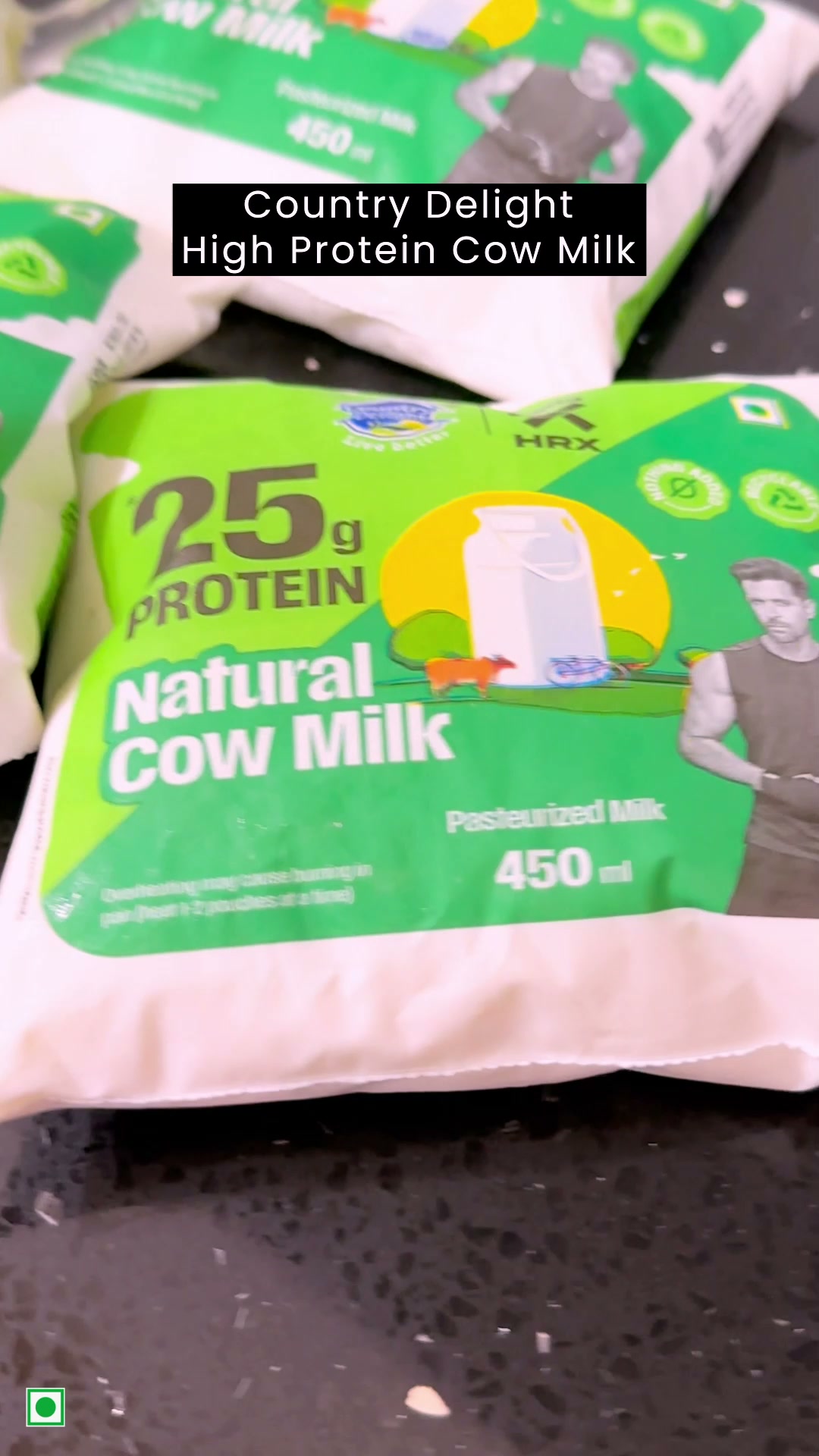 Country Delight Facebook ad: Pure Milk With 25g Protein