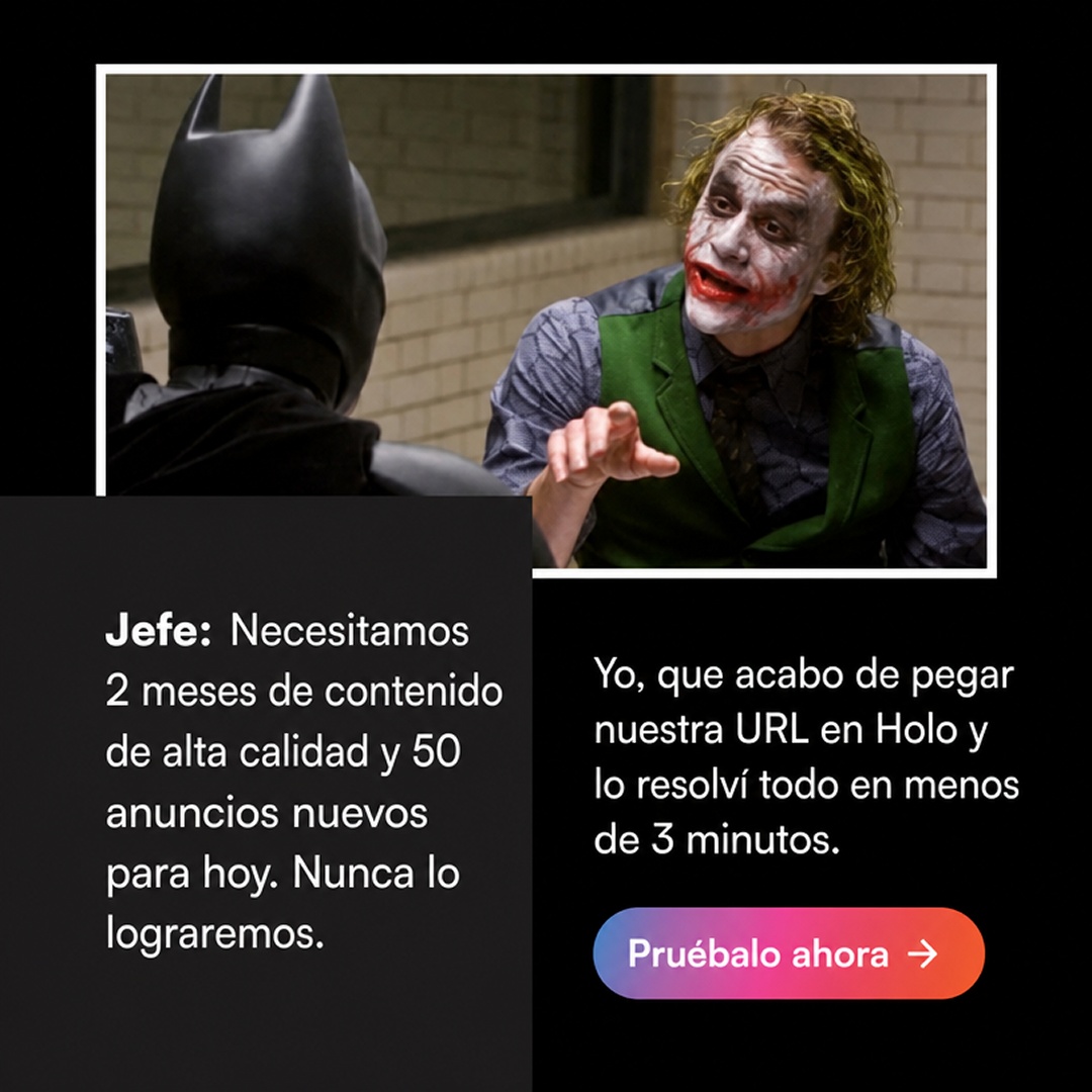 Holo Facebook ad