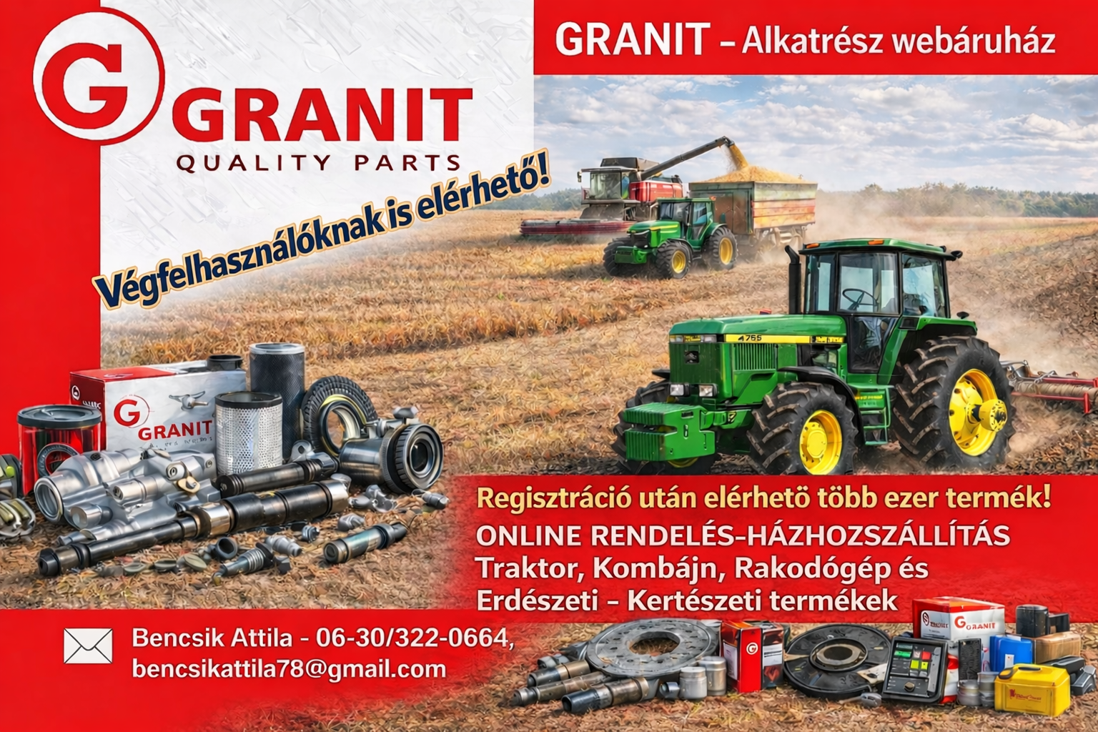 Mezőgazdasági Gépjavító Műhely Facebook ad: Alkatrész Webáruház