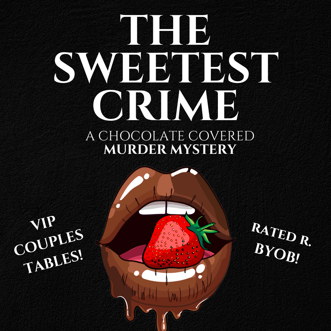 October Ensemble Facebook ad: A Chocolate-Covered Murder Mystery!