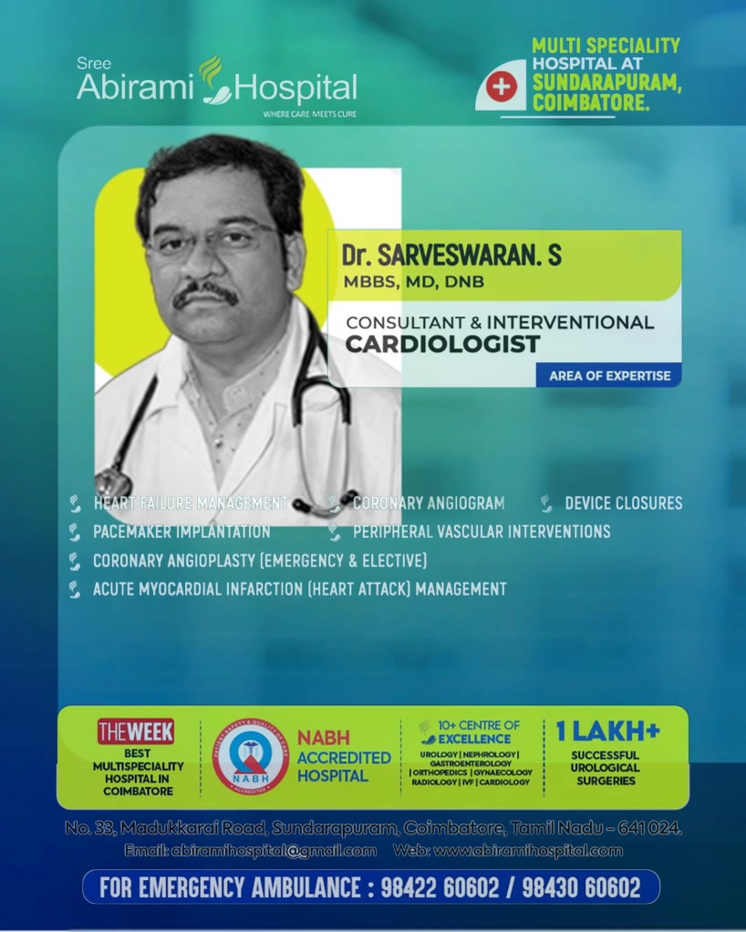 Sree Abirami Hospital Facebook ad